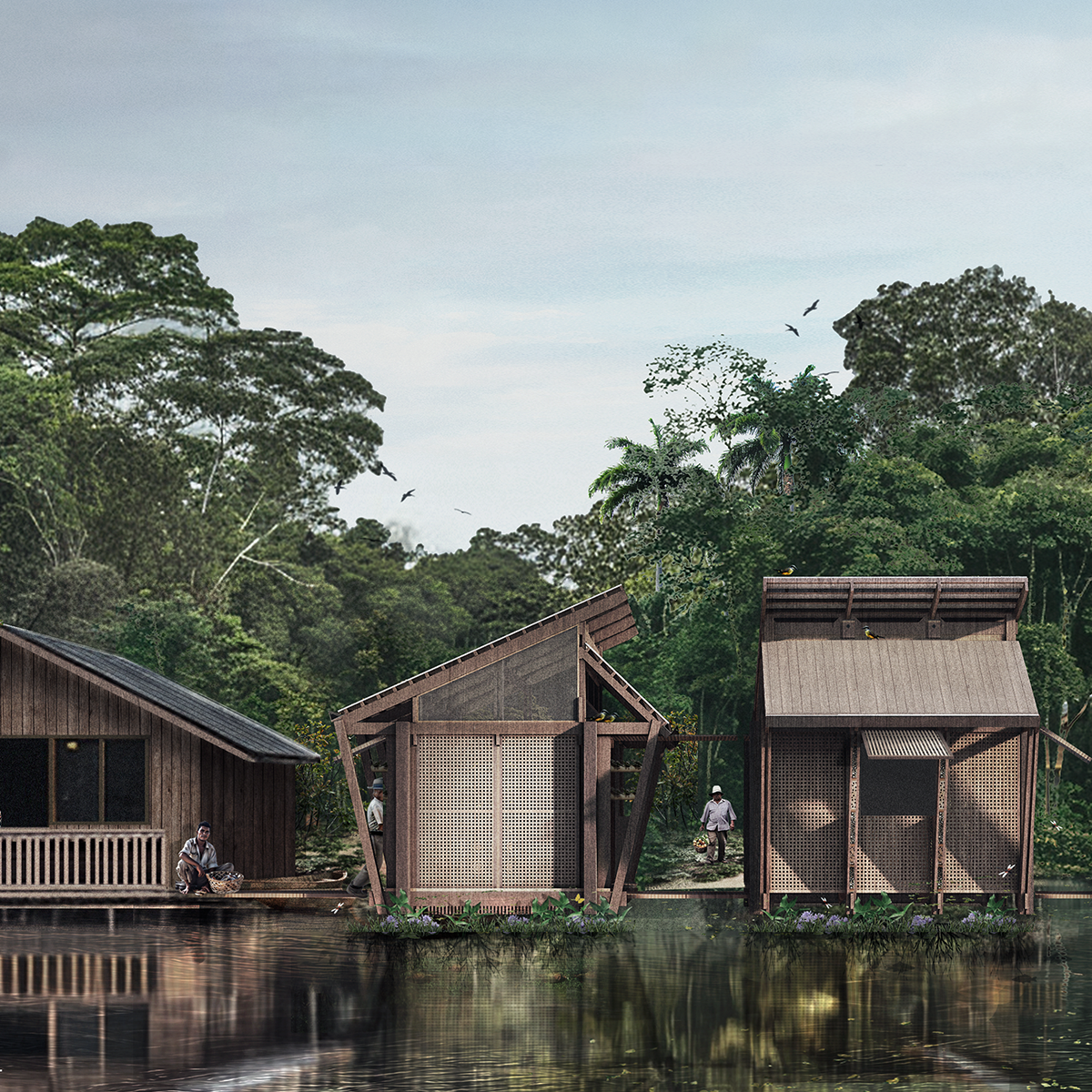Microhome(s): Climate-adaptive interespecies infrastructure [Competition Entry]