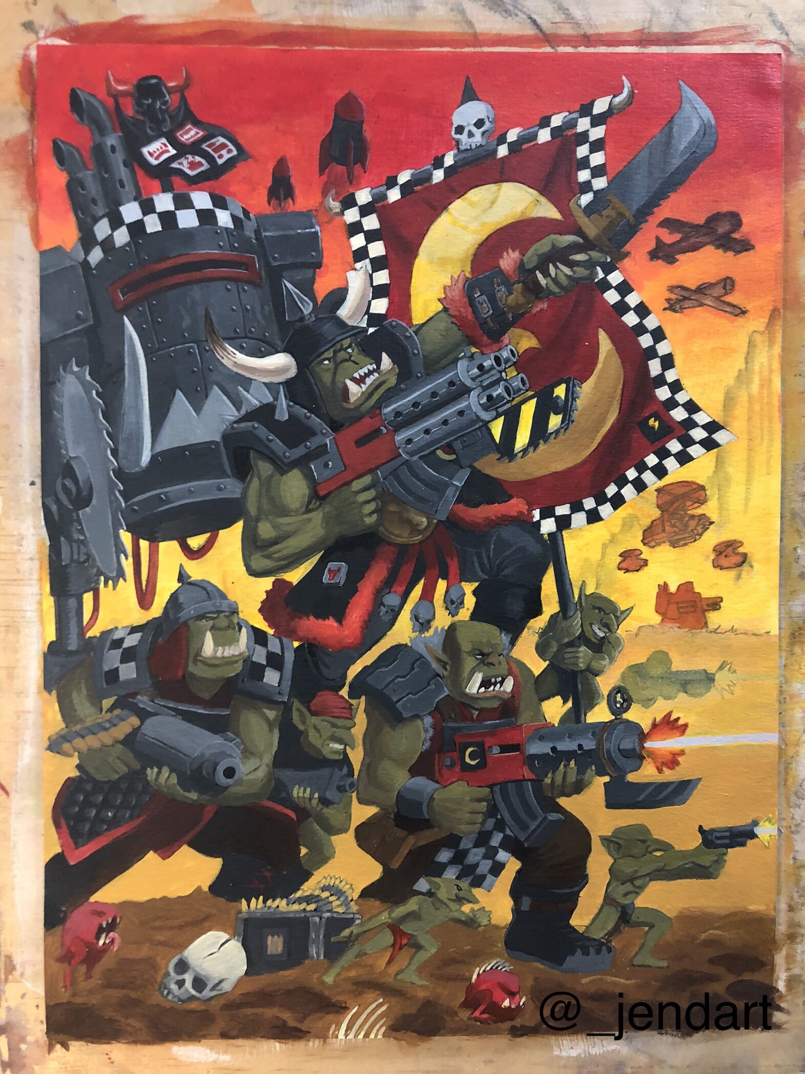 SPACE ORK BATTLEMASTER