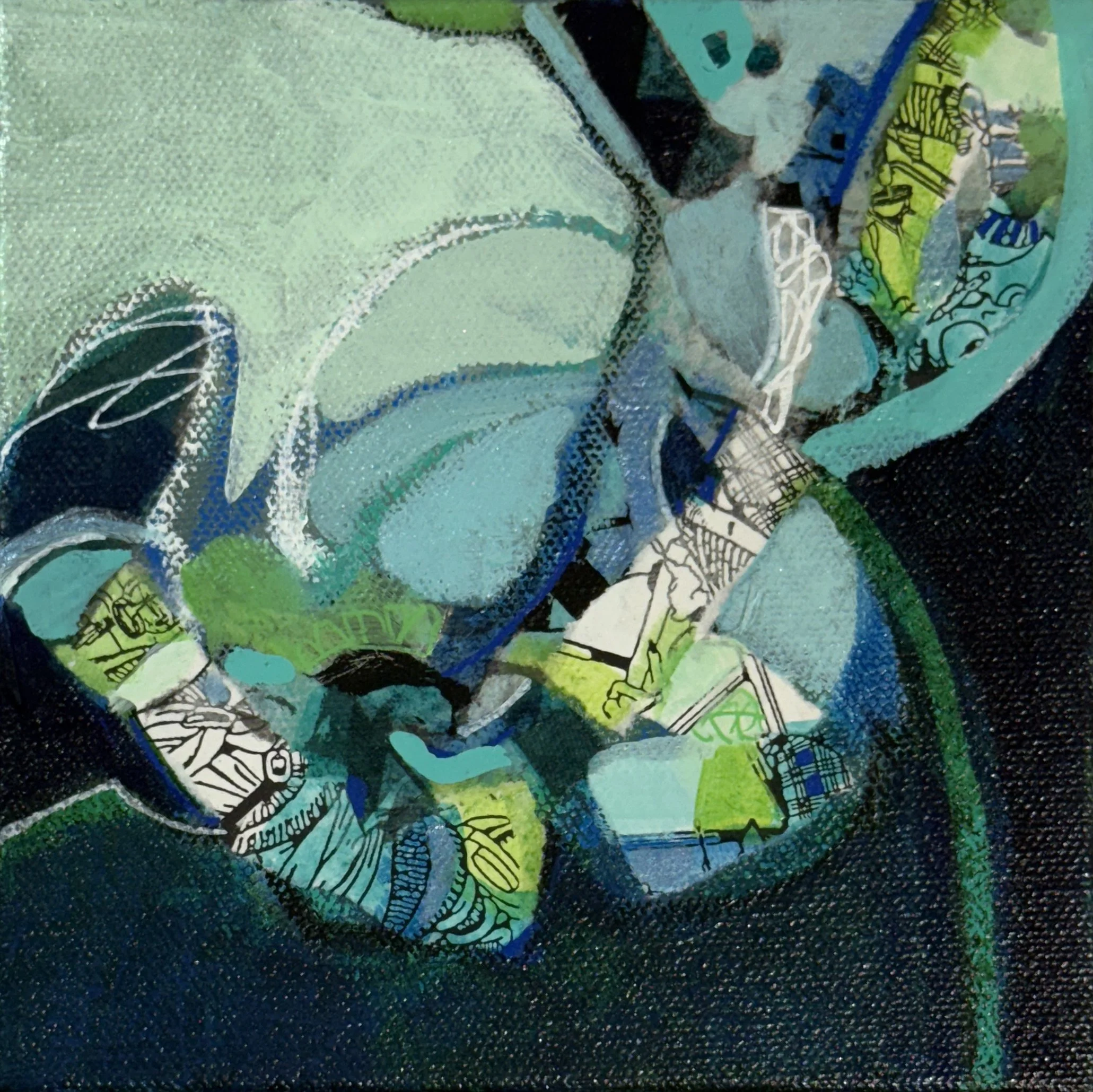 Title — Acrylic on Gallery Canvas 6x6 inches