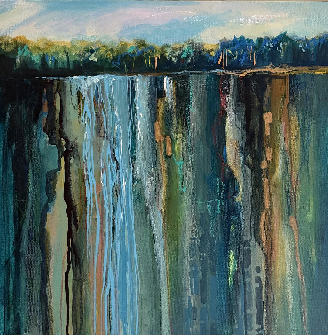 YOU ROCK — Acrylic on Gallery Canvas — 24x24 inches