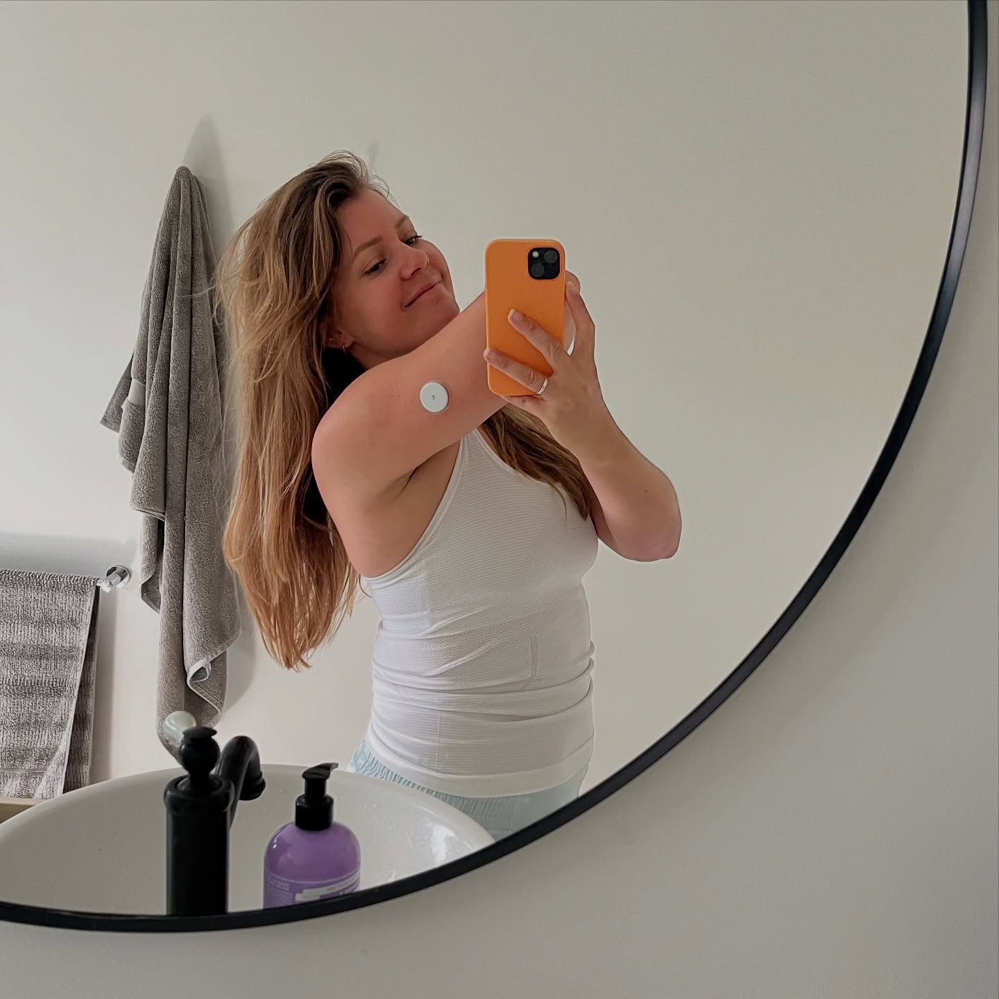 the only time i want something bluetooth on my body tracking something - a continuous glucose monitor! i recommend these in clinic all the time for insulin resistance, diabetes, metabolic syndrome, chronic stress, PCOS and weight loss. and this is my