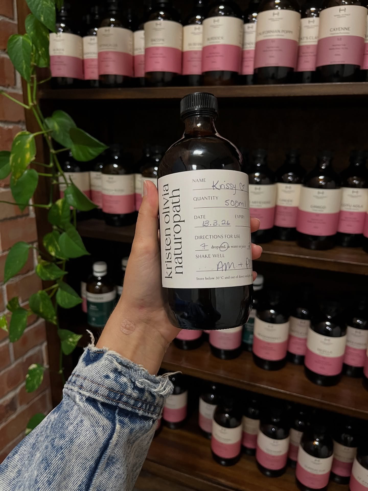 it feels like i broke the law with all my herbal medicine prescriptions this week. i went through SO many bottles. herbs for you! and you! and you! you need them! i need them! so many regular patients begging for them! and i&rsquo;m not sure why it s