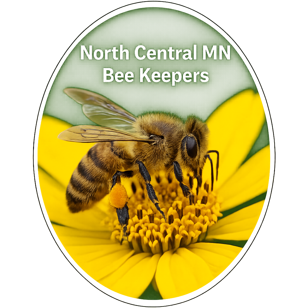 Oval bee photo with .png