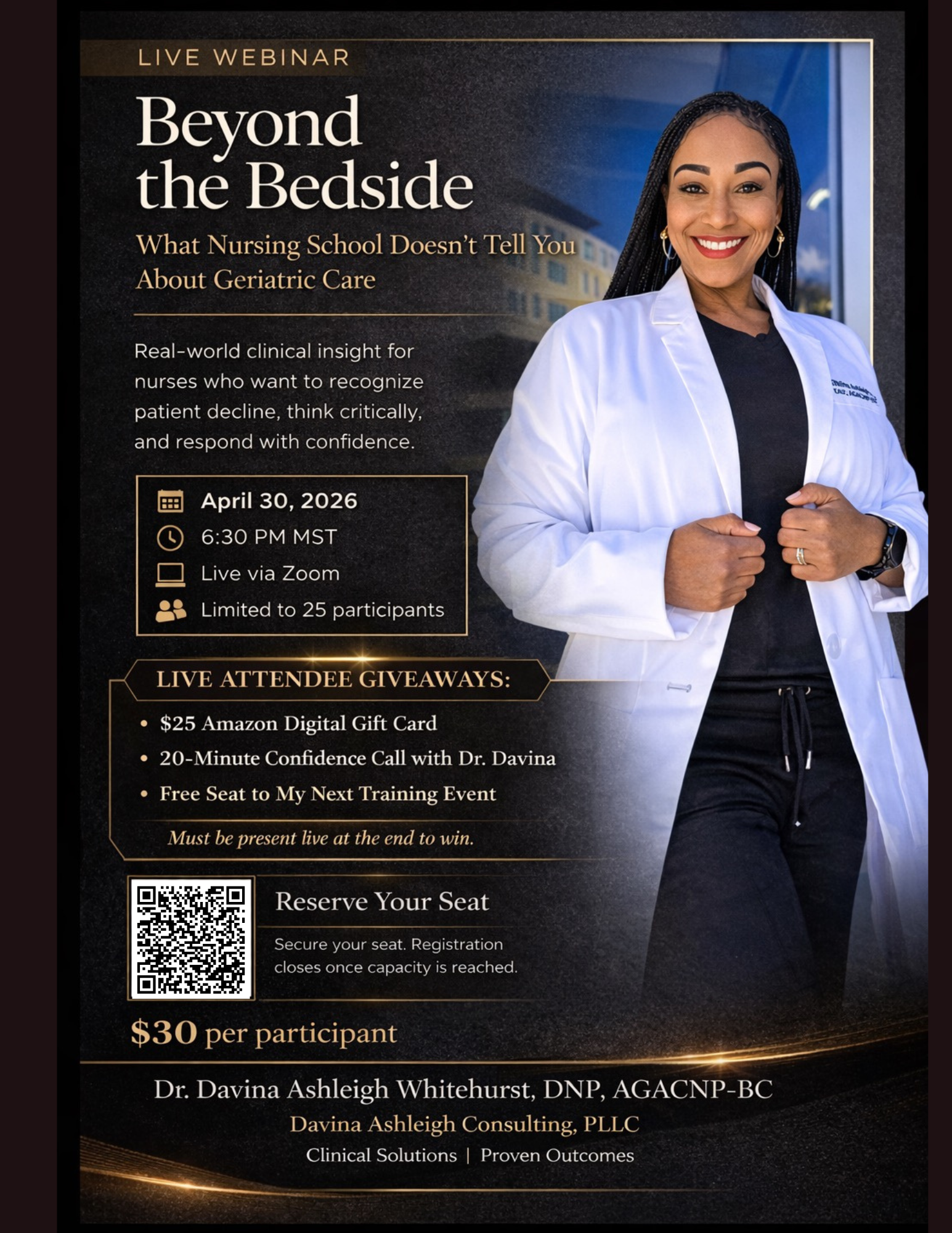 Beyond the Bedside Webinar – April 30