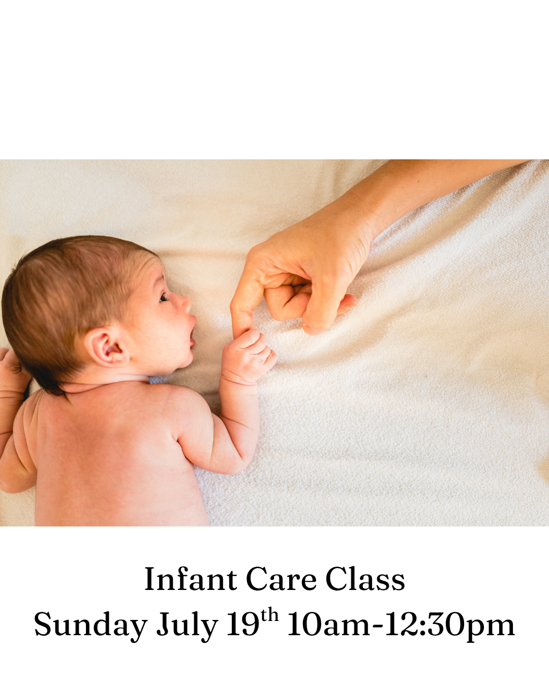 Infant Care Class with Nurturely Infant Care Agency