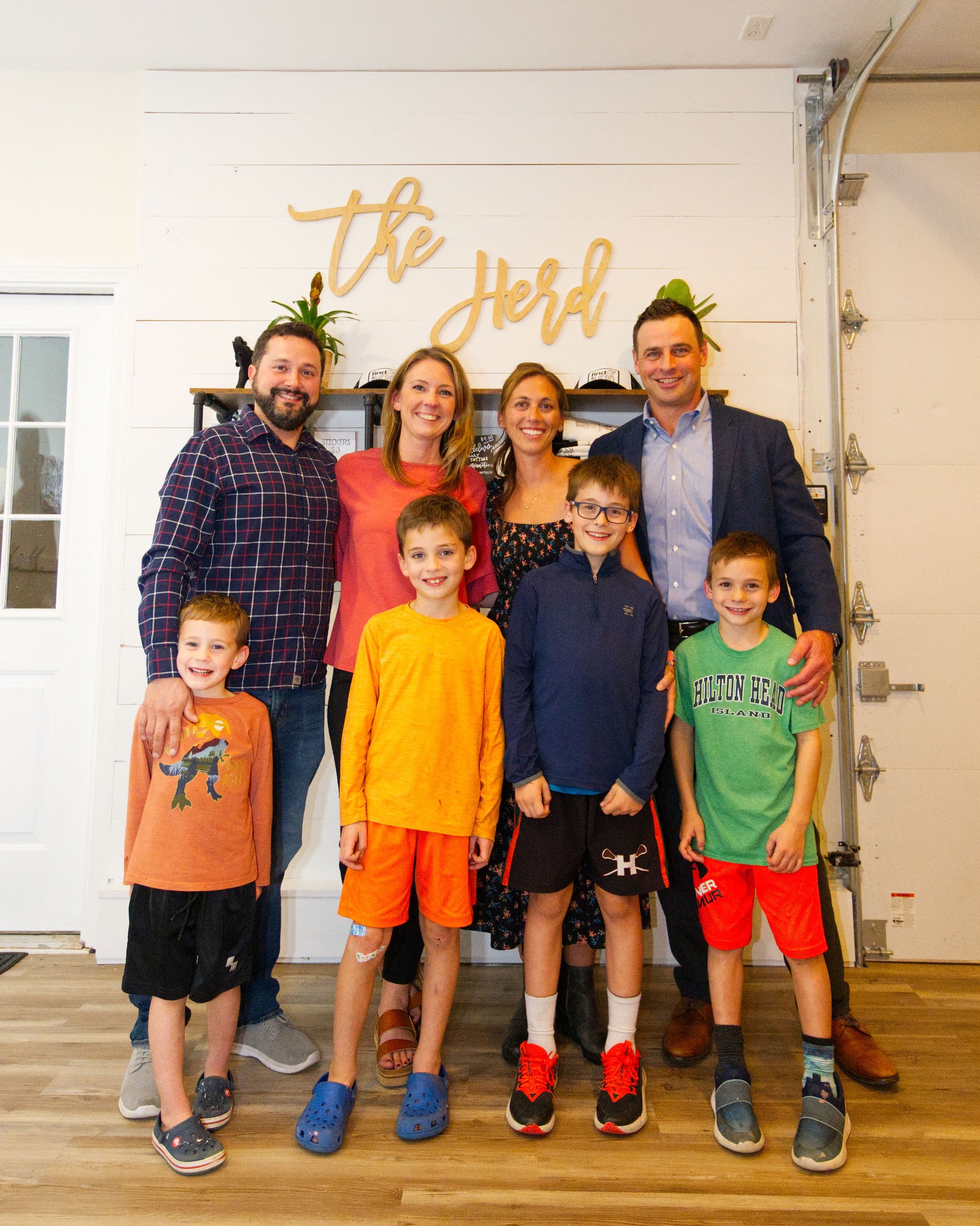 The Herd Co-Founders Abbie & Tina and their families!