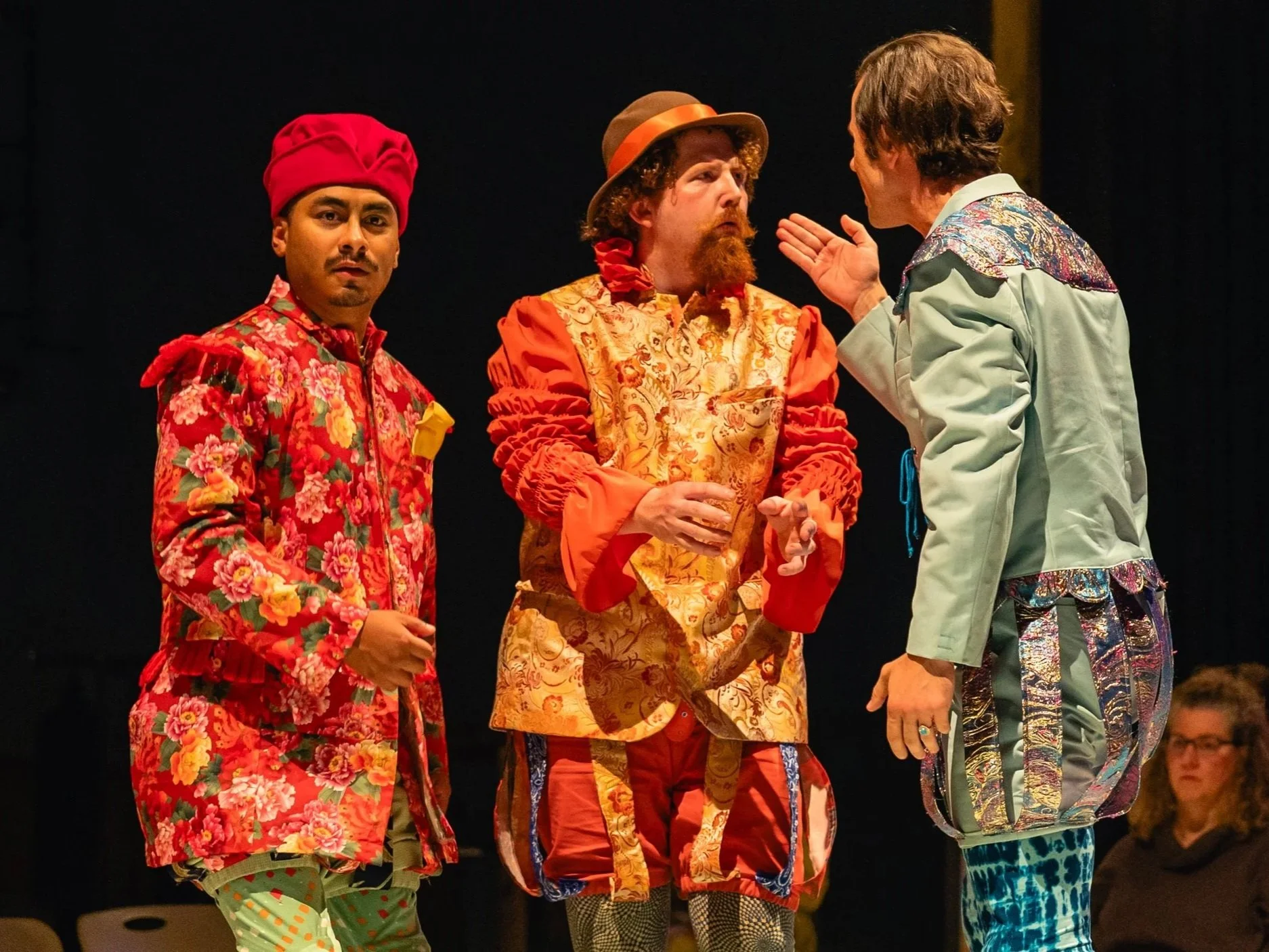 Duke, Thurio and Valentine