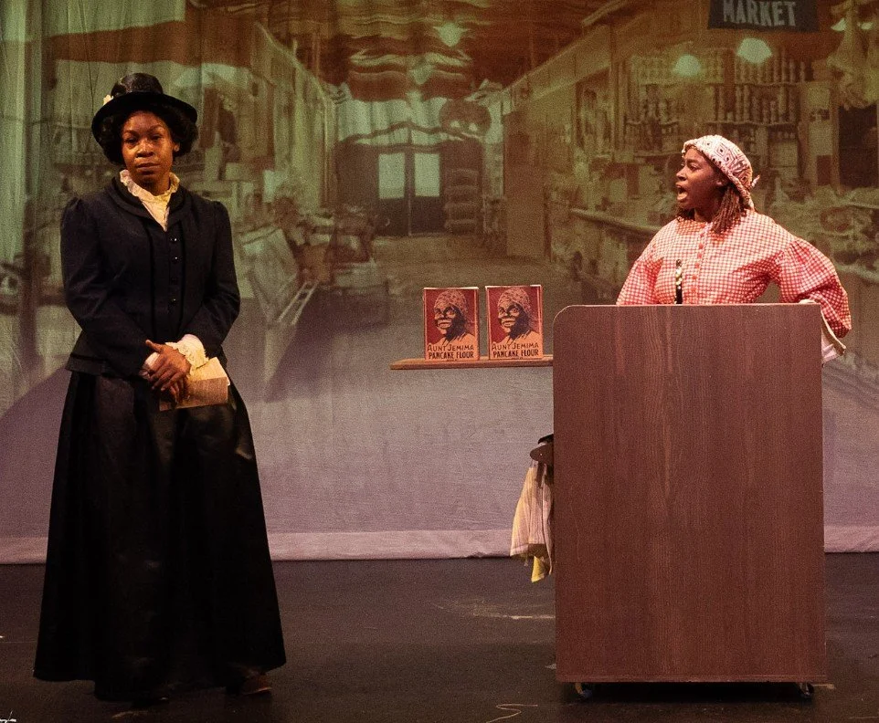 Mrs. Anna Cooper and Nancy Green (As Aunt Jemima)
