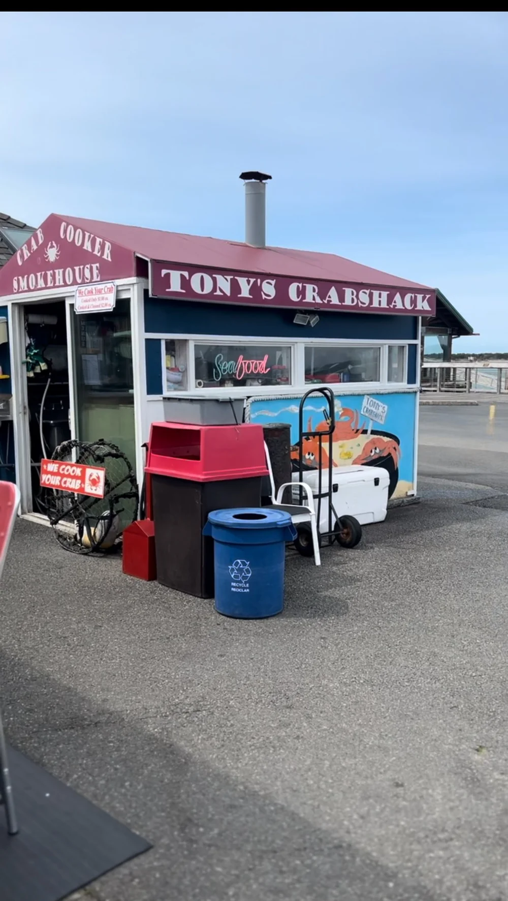 Tony's Crab Shack in Bandon, Oregon