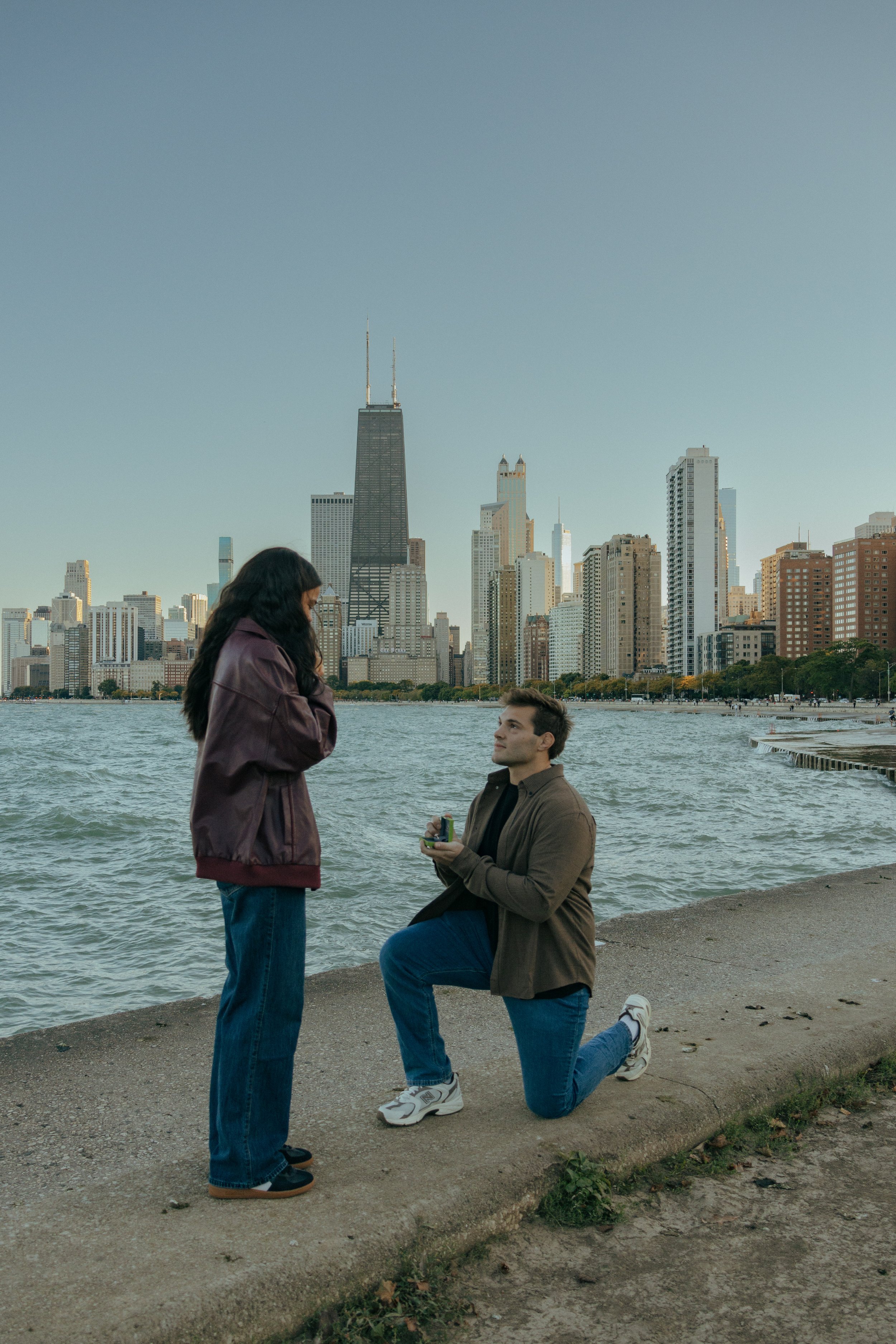 Olivia and Mac | Chicago Proposal