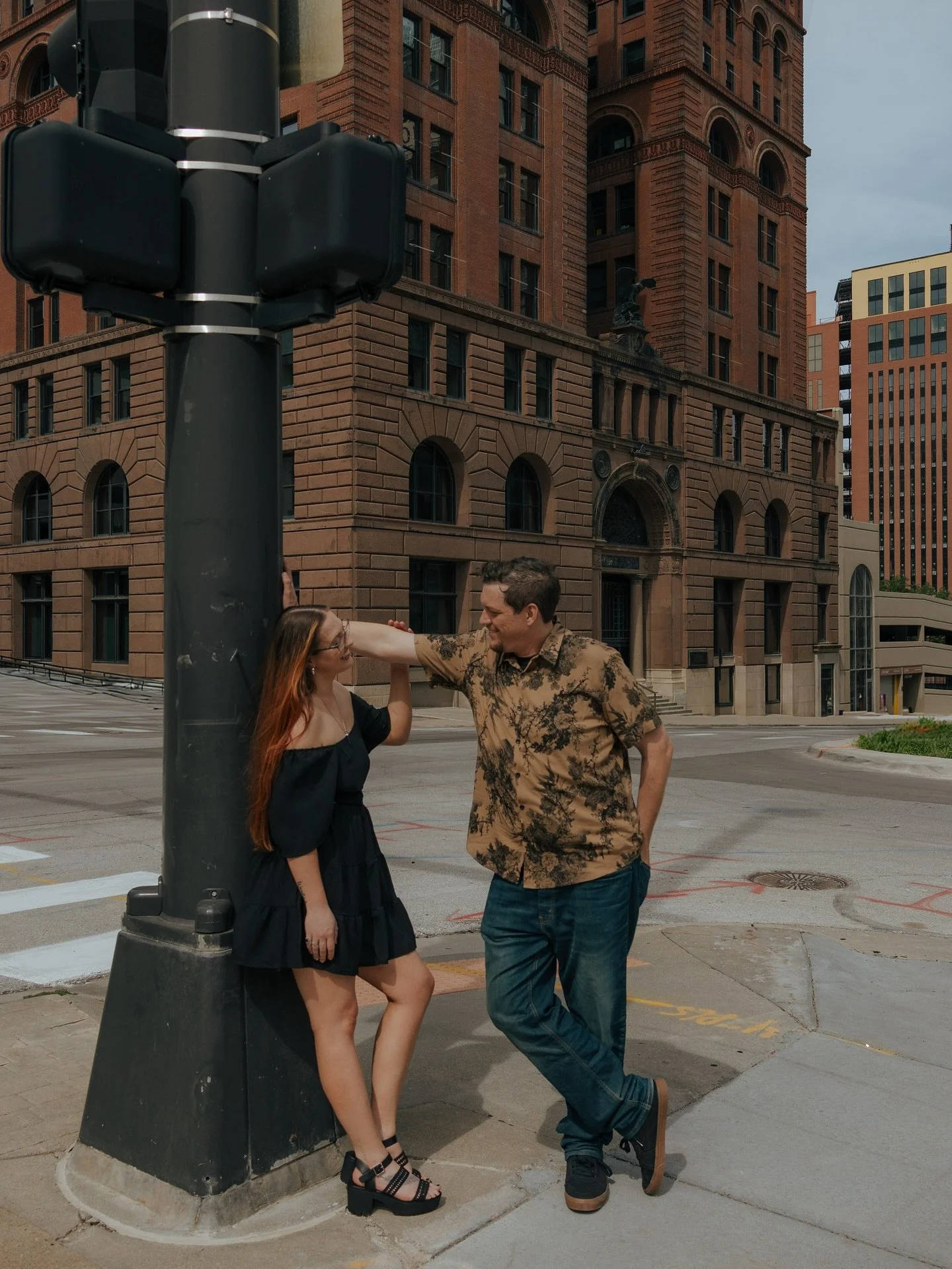 can&rsquo;t believe it&rsquo;s already wedding week for these two 🖤 

over eight years of a love story in the making!!! 

#engagementphotoideas #engagementphotoshoot #omahaengagementphotographer #nebraskaengagementphotographer #midwestengagementphot