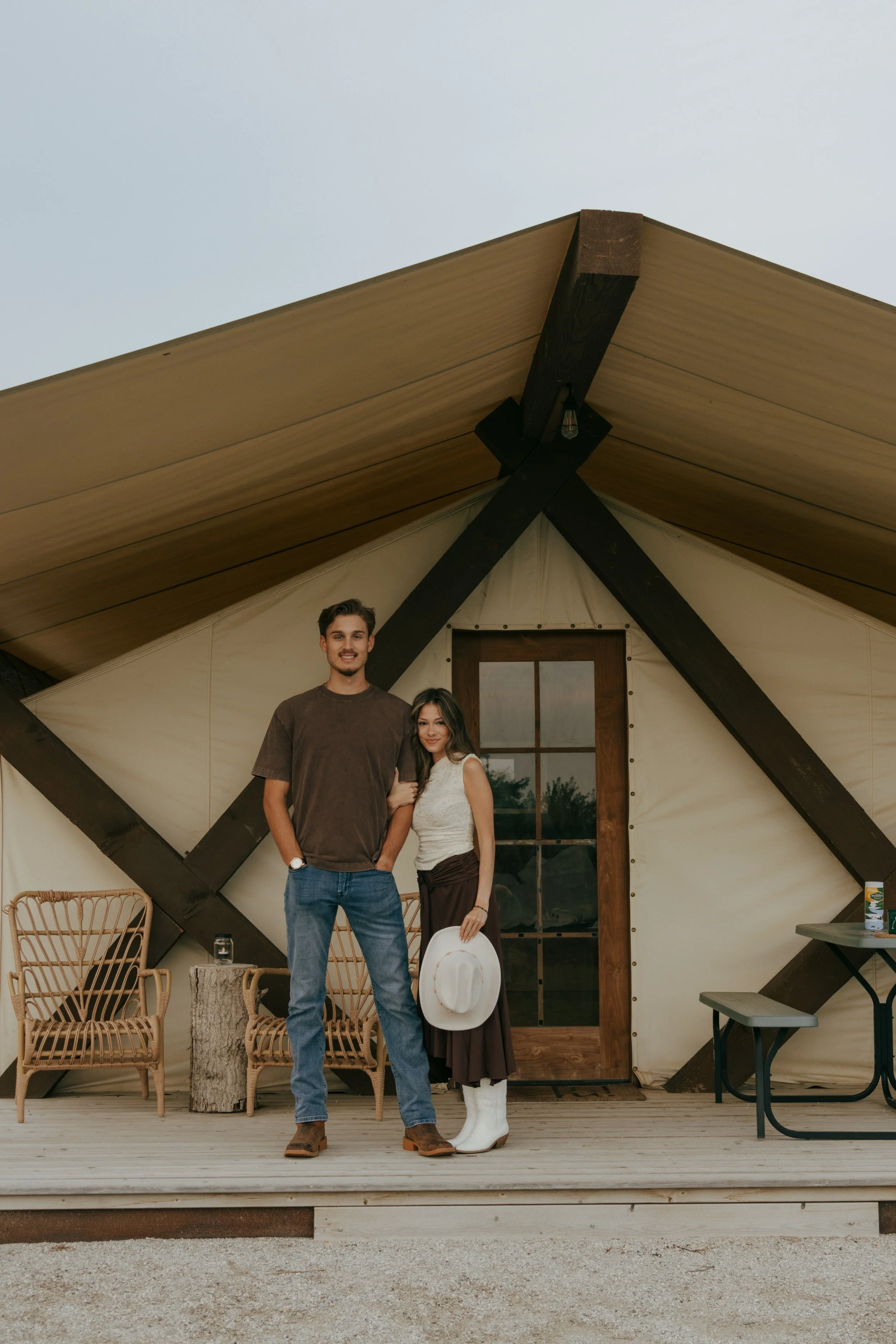 Emma and Jack at Amber Lea Acres 