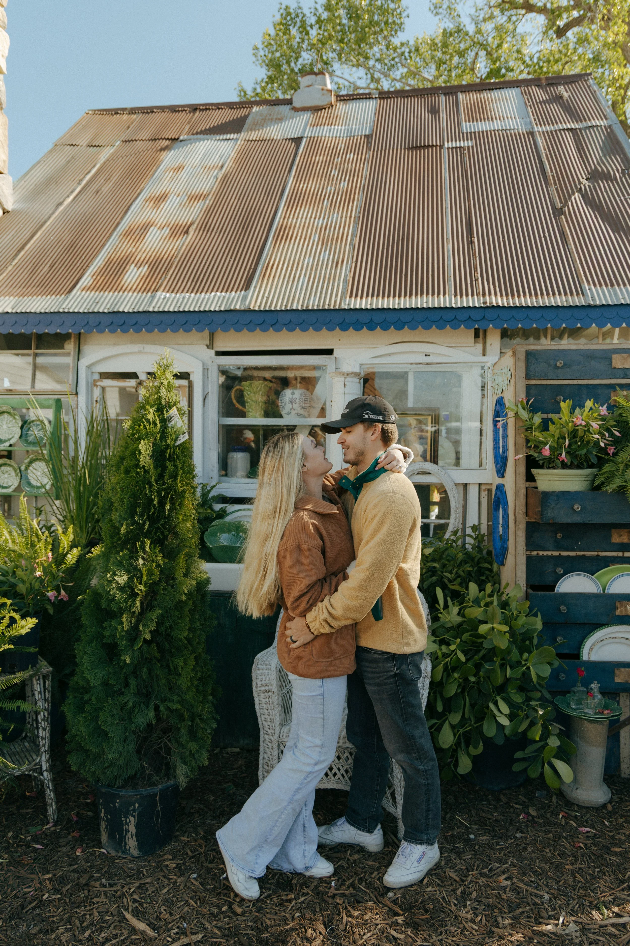 A Secret Garden Romance: Abby &amp; Keaton at Junkstock