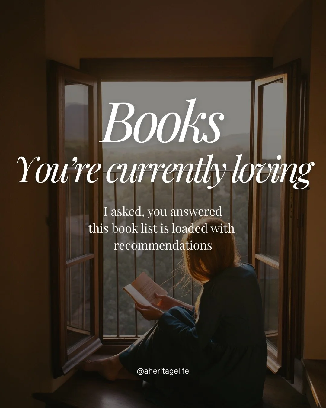 Ever find yourself standing in front of your bookshelf like, &ldquo;Okay&hellip; now what?&rdquo; 😅
Same, sis. 
So I asked YOU what you&rsquo;re reading and loving right now, and wow&hellip; y&rsquo;all delivered a whole library.

This list is entir