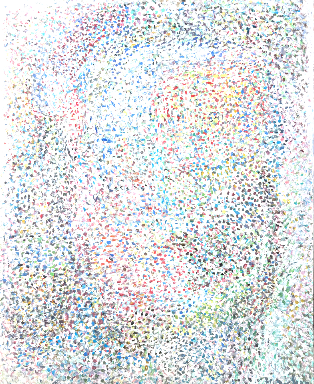 freedom 1 
flashe on canvas 
44 x 35 x 1 in 2026
