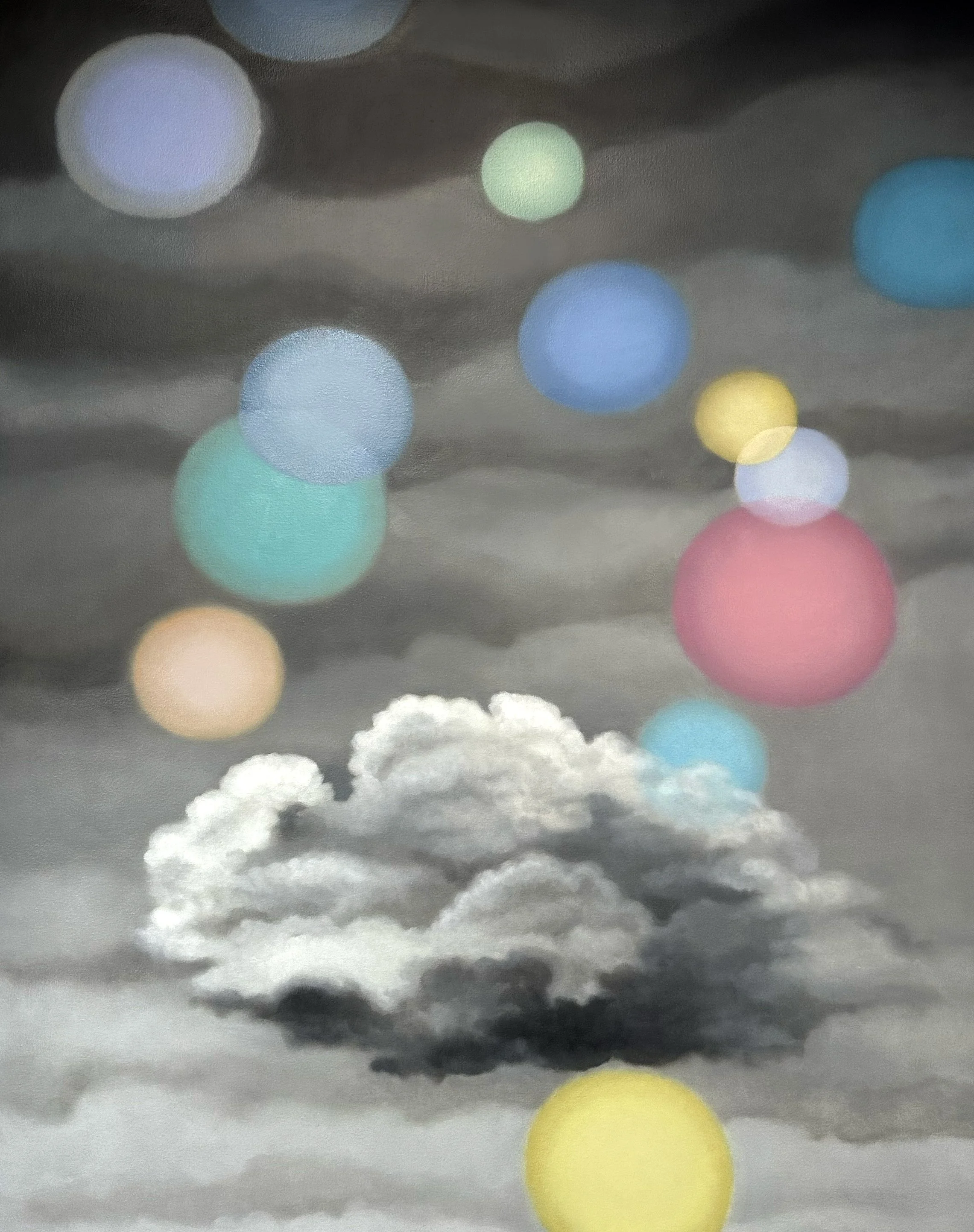 The Sky Holds Your Dreams 2025 Oil on Canvas 60x48