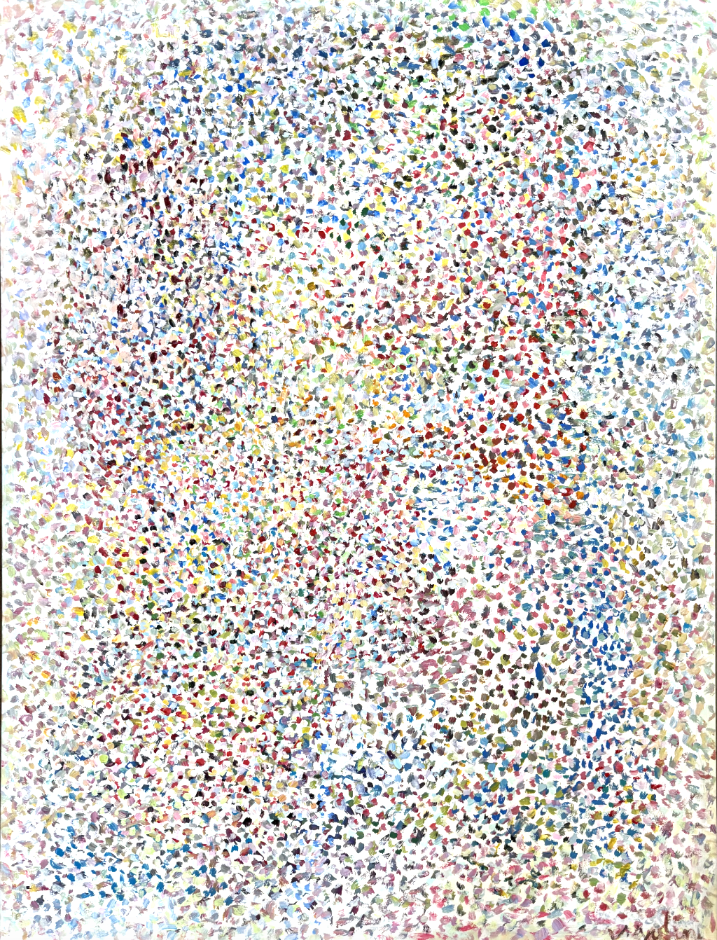 freedom 2 
flashe on linen 
40 x 30 in