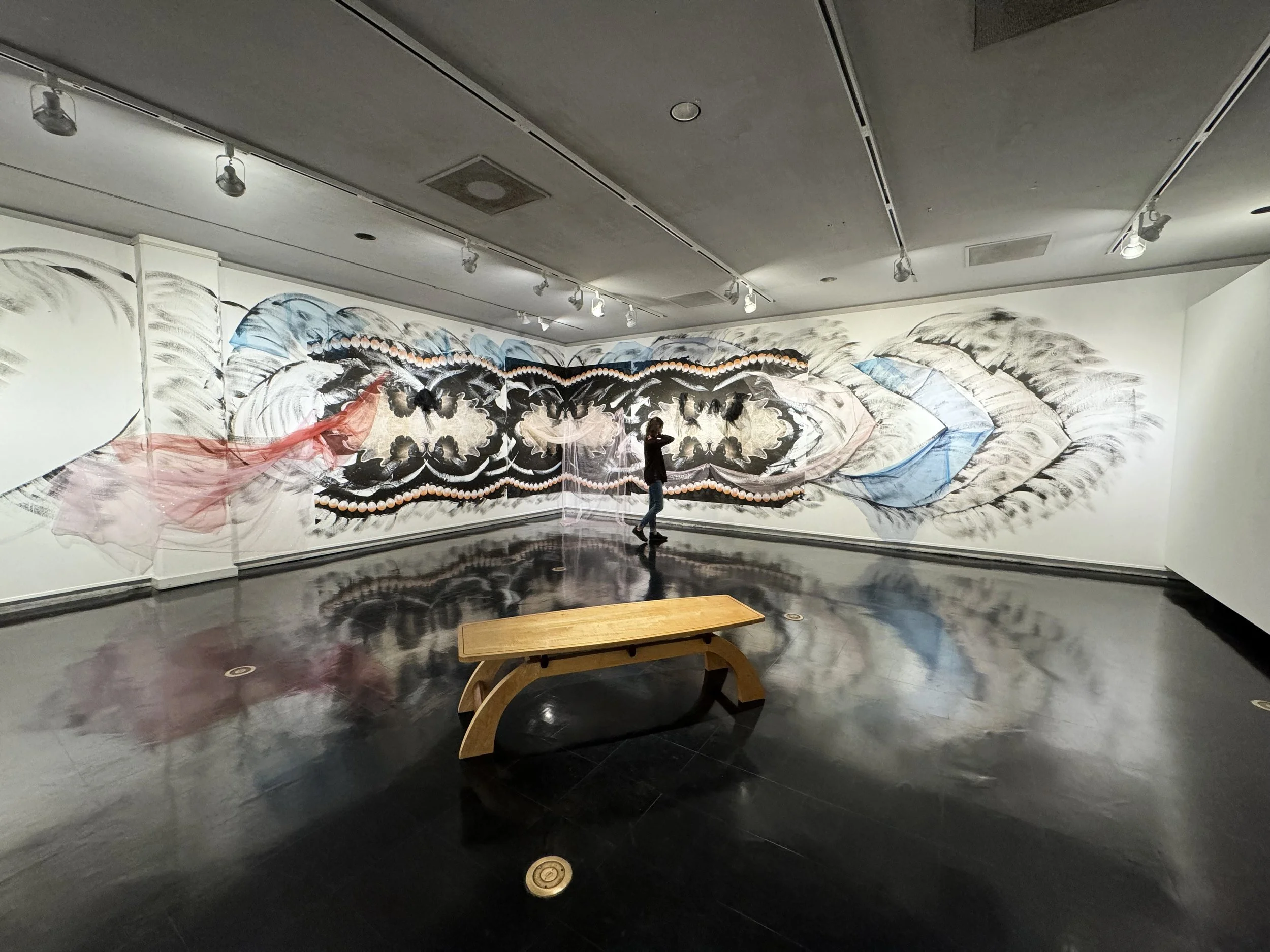 Venus Walks on Pearls II Install Shot