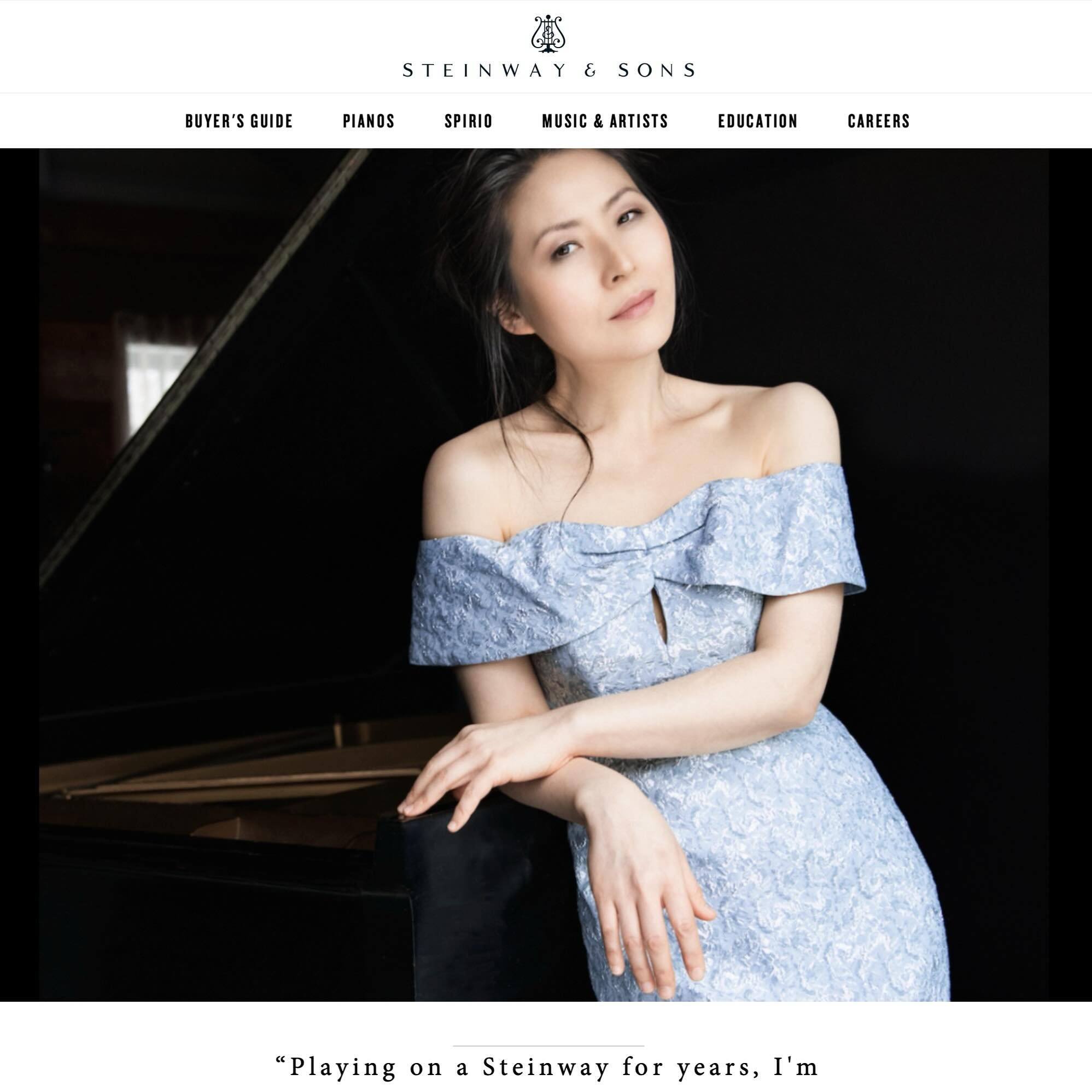 ✨I&rsquo;m beyond humbled and thrilled to share that I&rsquo;ve become the international family of Steinway Artists! 🎹 It&rsquo;s a true honor to be part of such a prestigious community of musicians. I&rsquo;m excited about the journey ahead and eag