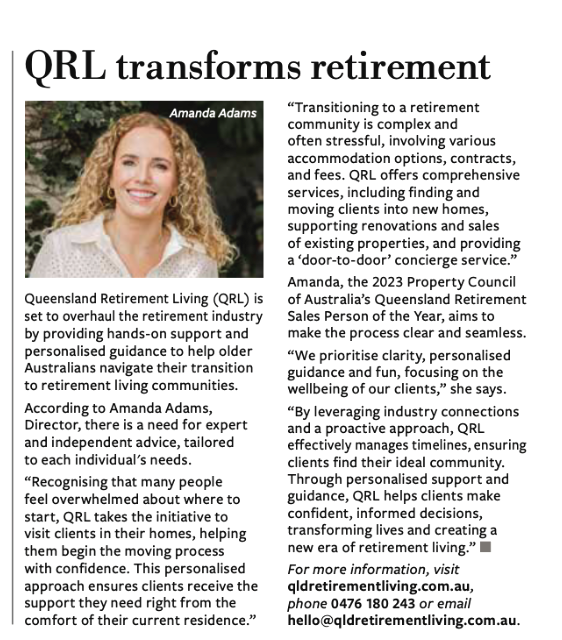 QRL transforms retirement