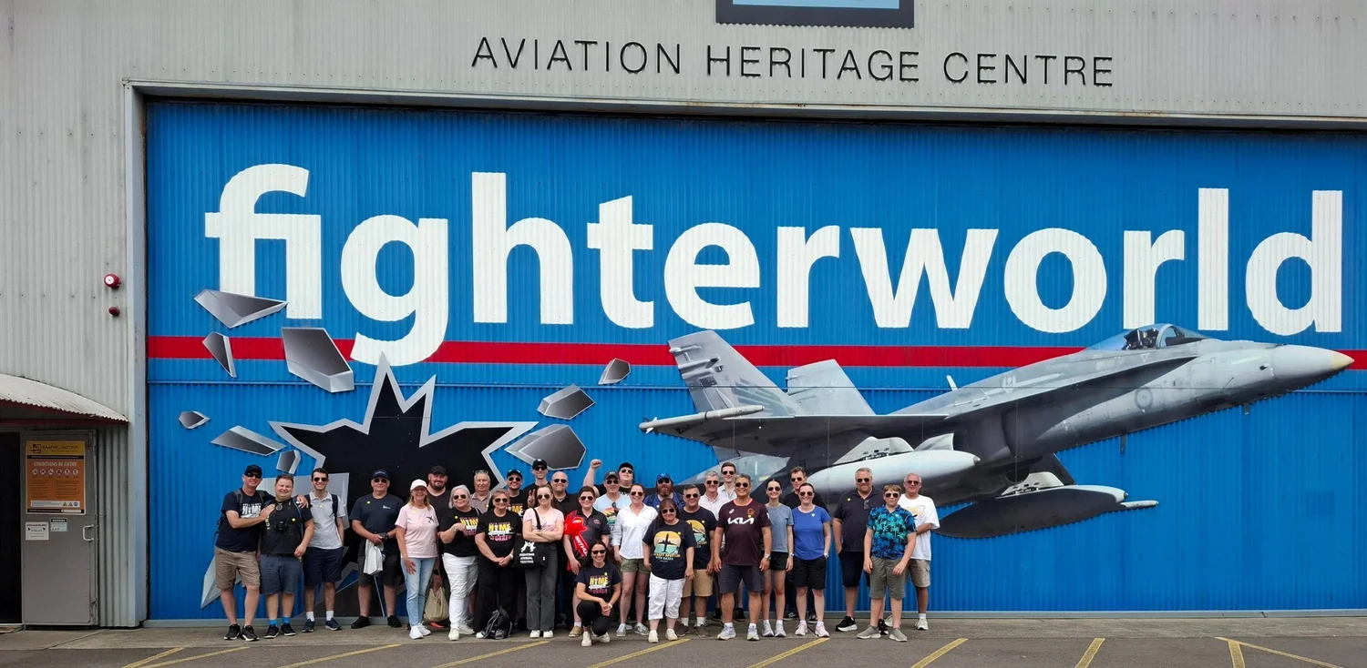 Julia Flights community meetup at Fighterworld Aviation Heritage Centre
