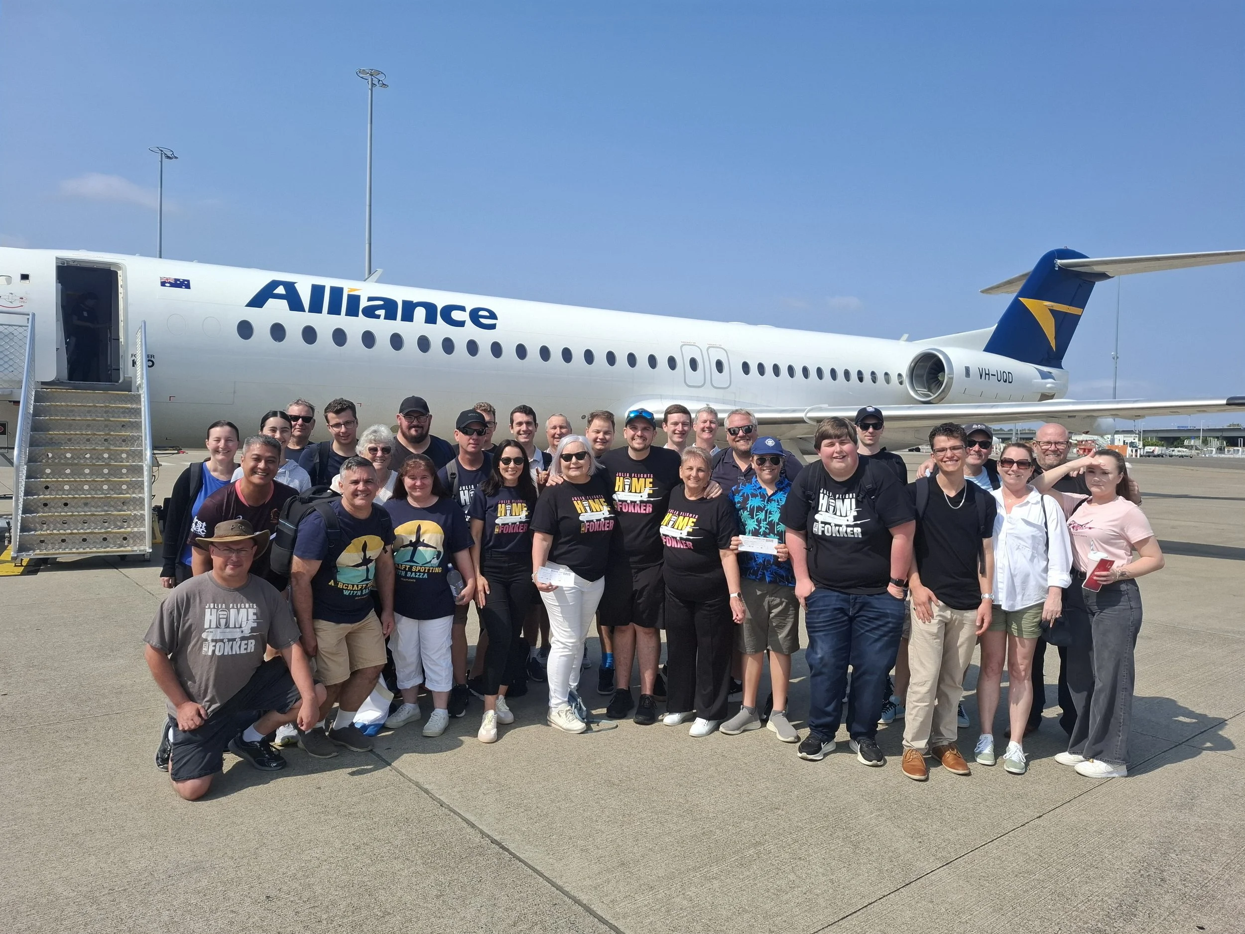 Fokker Trip to Newcastle