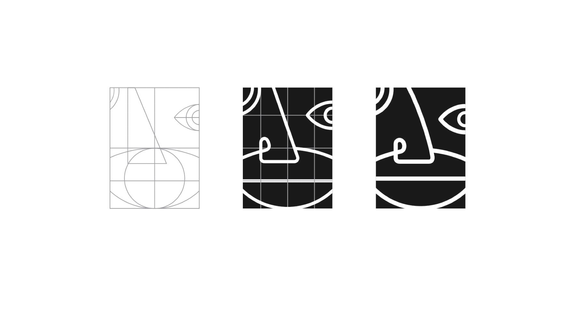 A geometric pattern with large green shapes on a black background, featuring the IDEA School logo, class of 2025, and FCB Chicago text.