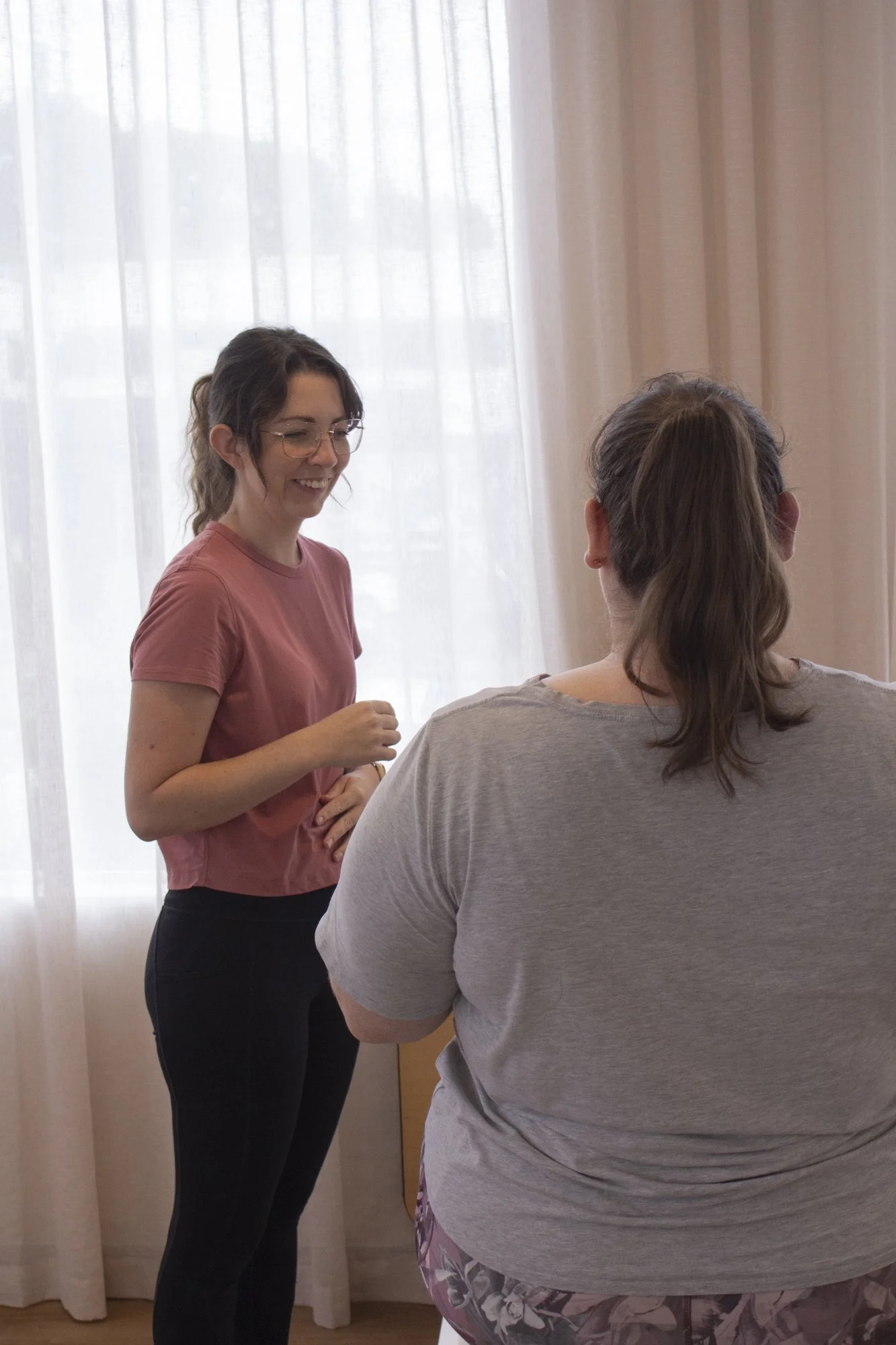 Size-inclusive Reformer Pilates at any.BODY Studio, Brisbane — comfortable, supportive setups