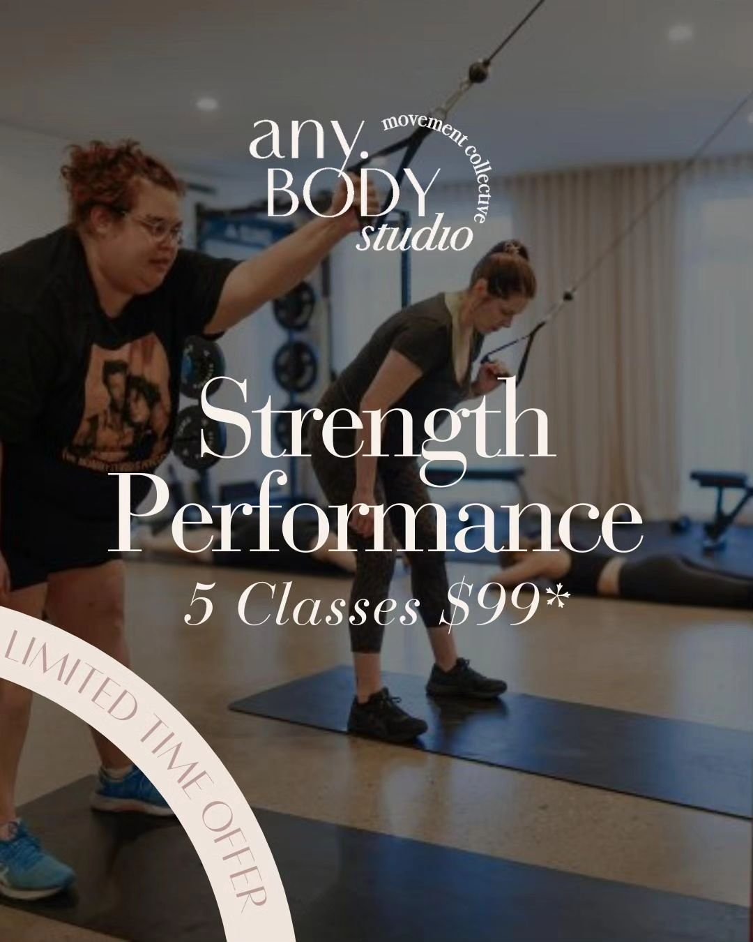 We are bringing back our opening special for our Strength Performance Classes for one more round! If you missed out on the first round to try our brand new strength classes and want to give it a go, now is the time!

This is a limited time only offer