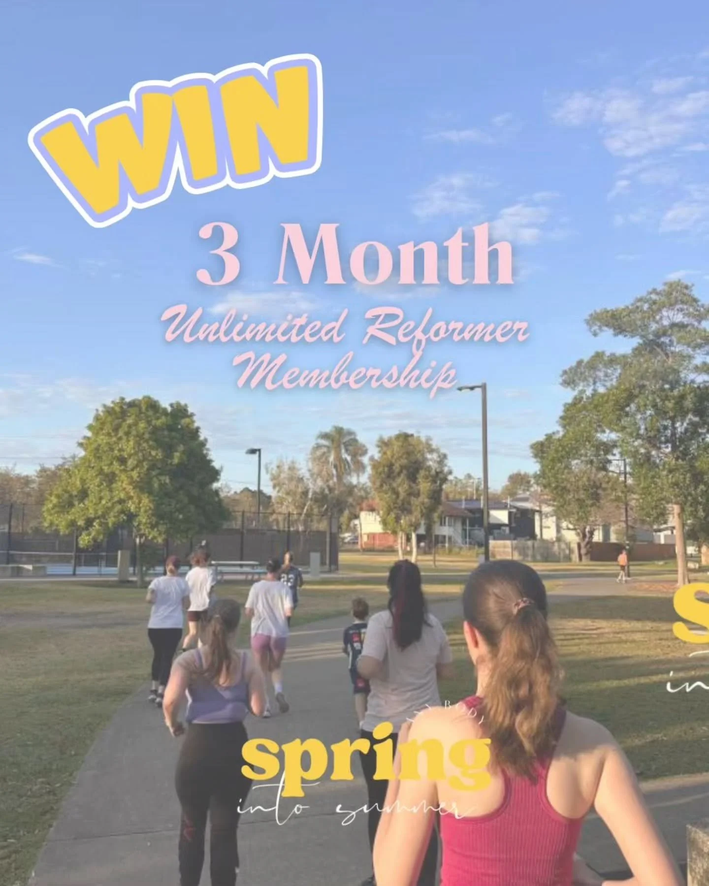 🌼 SPRING INTO SUMMER CHALLENGE 🌼

This season we&rsquo;re making it fun to move, connect, and win!

✨ Join our Spring into Summer Challenge ✨

20 Classes (Pilates or Strength)

Learn to Lift Workshops

Optional Learn to Run Club

Bingo Challenge

?
