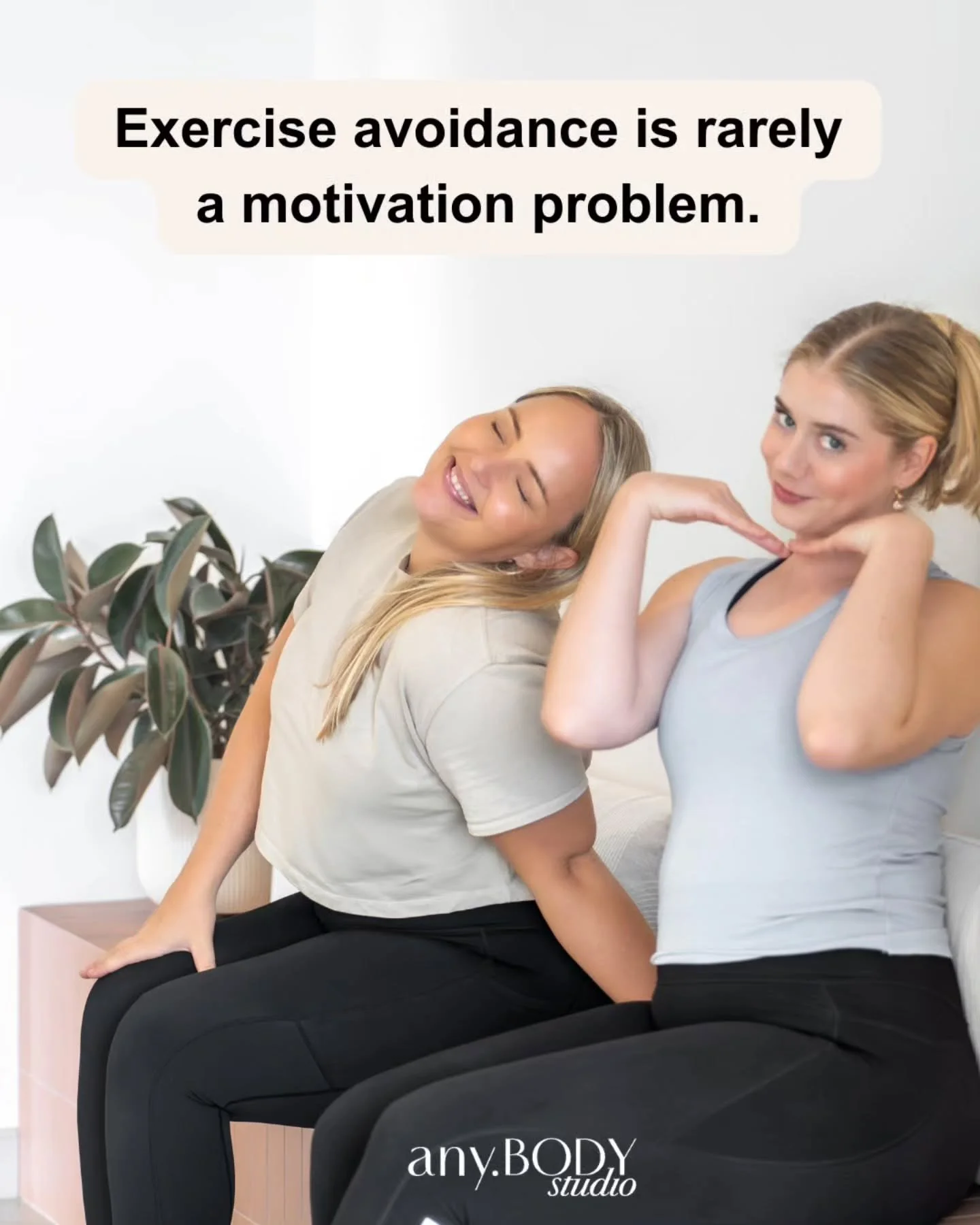Exercise avoidance is rarely about motivation.

More often, it reflects uncertainty, lack of safety, and not knowing how to adapt when pain, fatigue, or life stress shows up.

Confidence and consistency don&rsquo;t come from pushing harder &mdash;the
