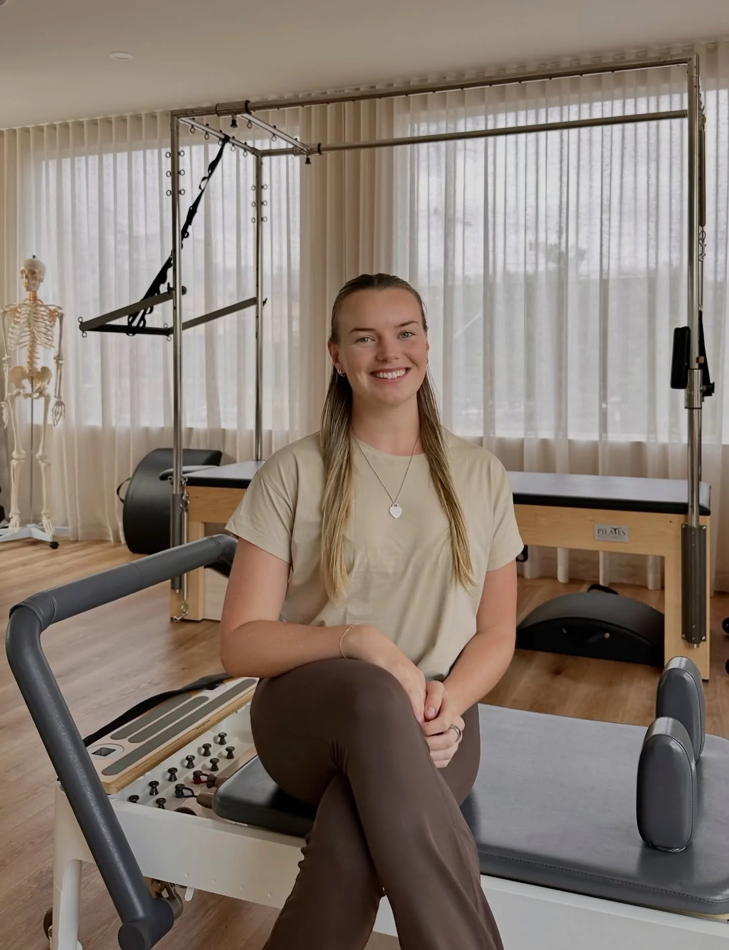Meet Mia ⭐️

Mia has recently graduated as an Accredited Exercise Physiologist, but you may have already seen her teaching some of our reformer classes! 

Mia brings a natural passion for movement and loves helping people learn how to move in ways th