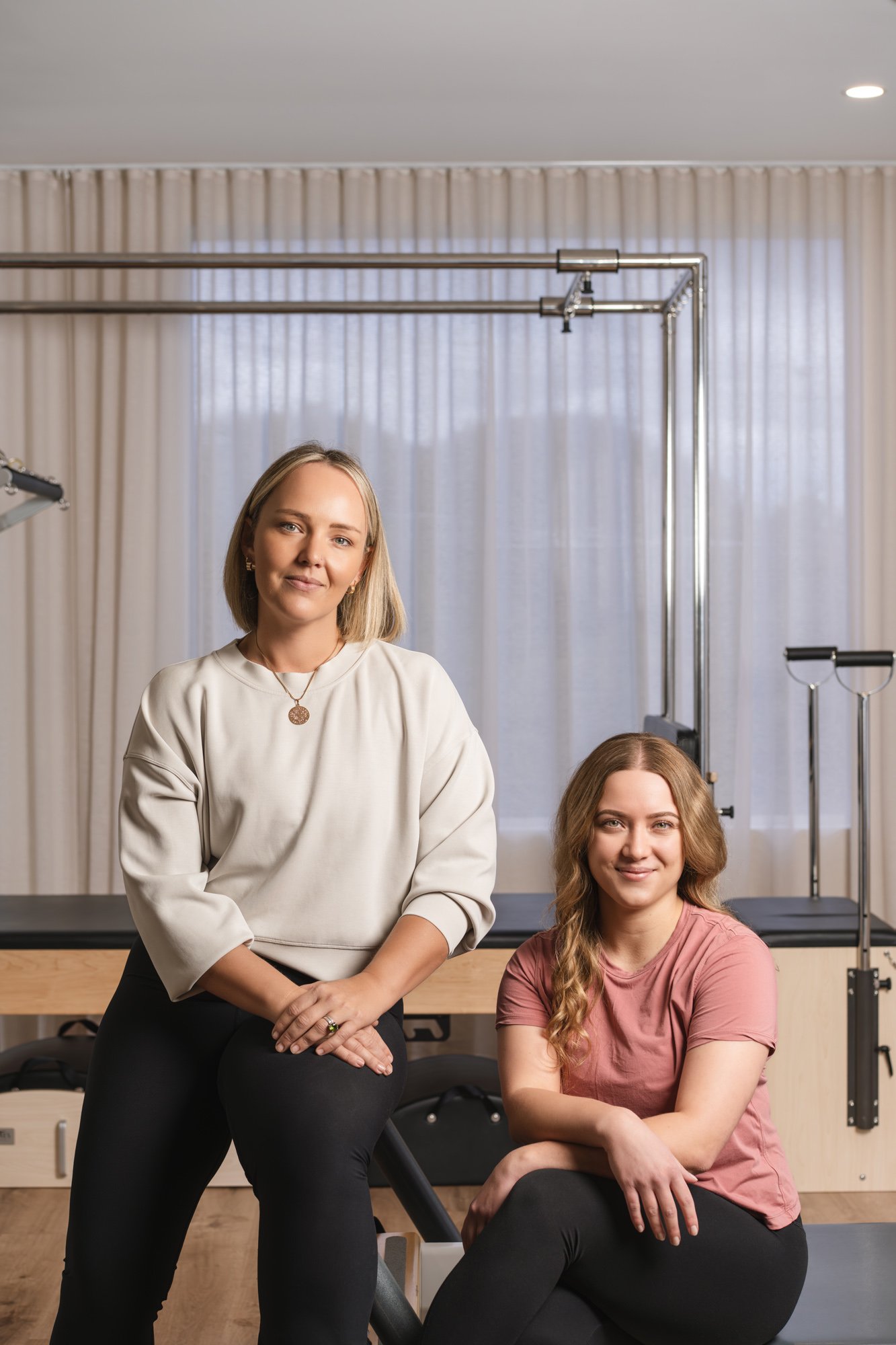 Elle and Holly at any.BODY Studio