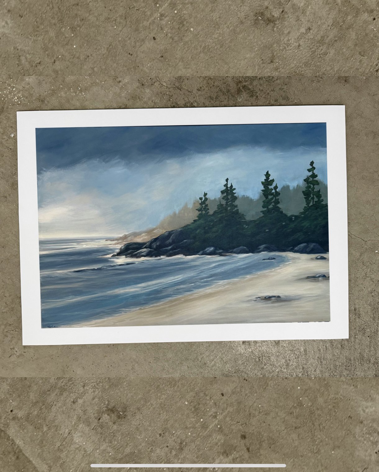 Impending Paper Print