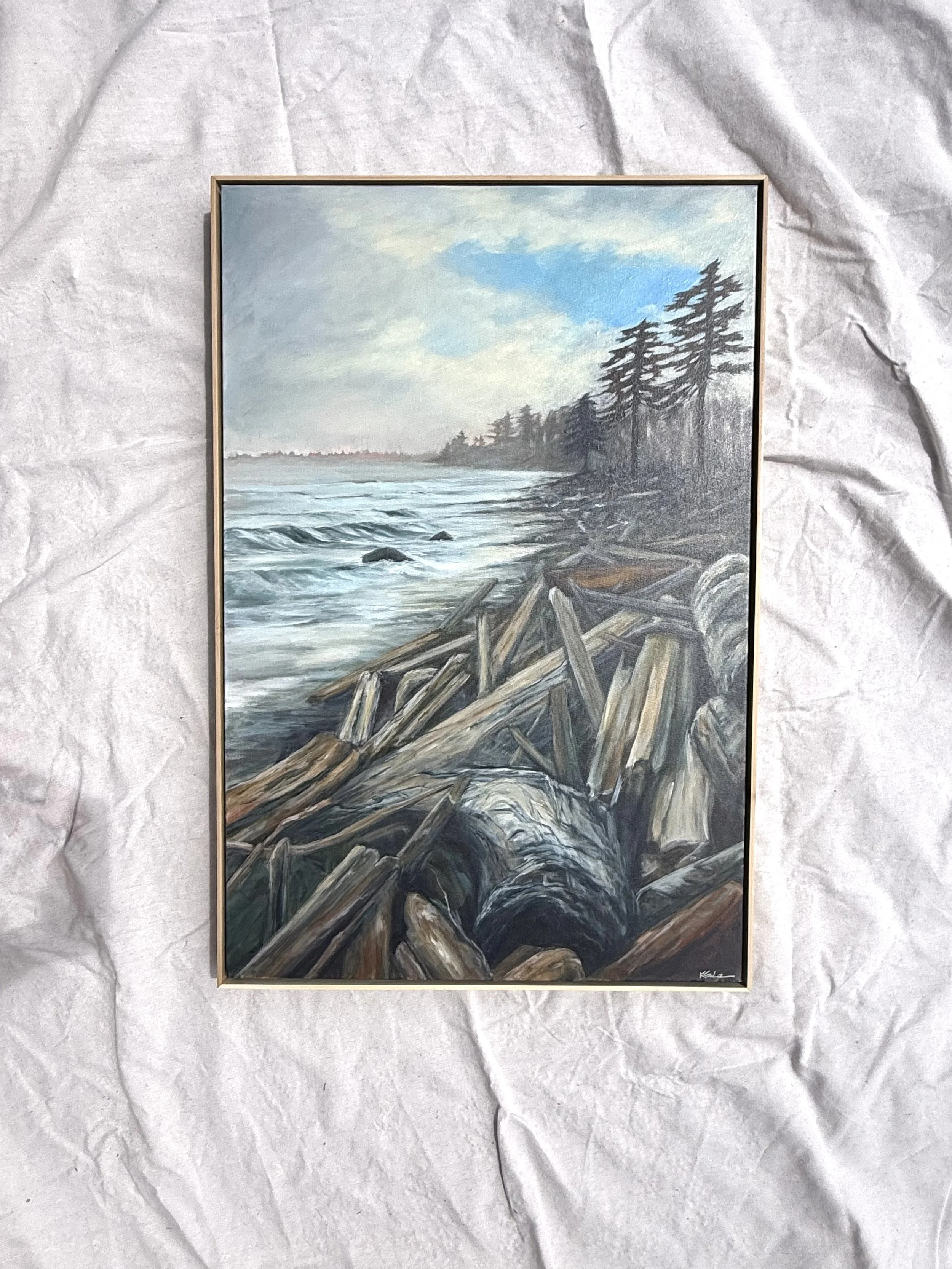 Brought Home With The Tide | 24 x 36