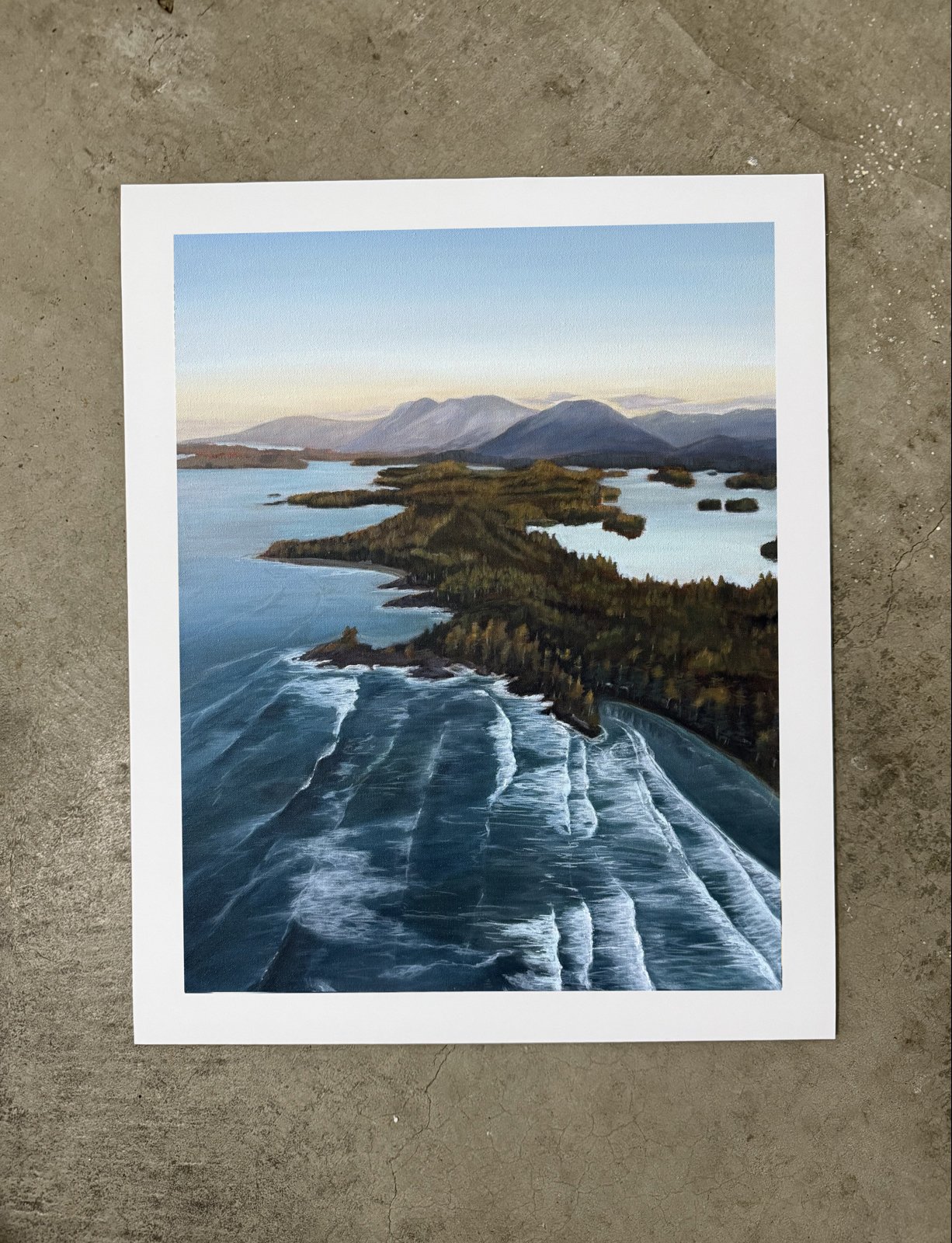 Wild West Paper Print