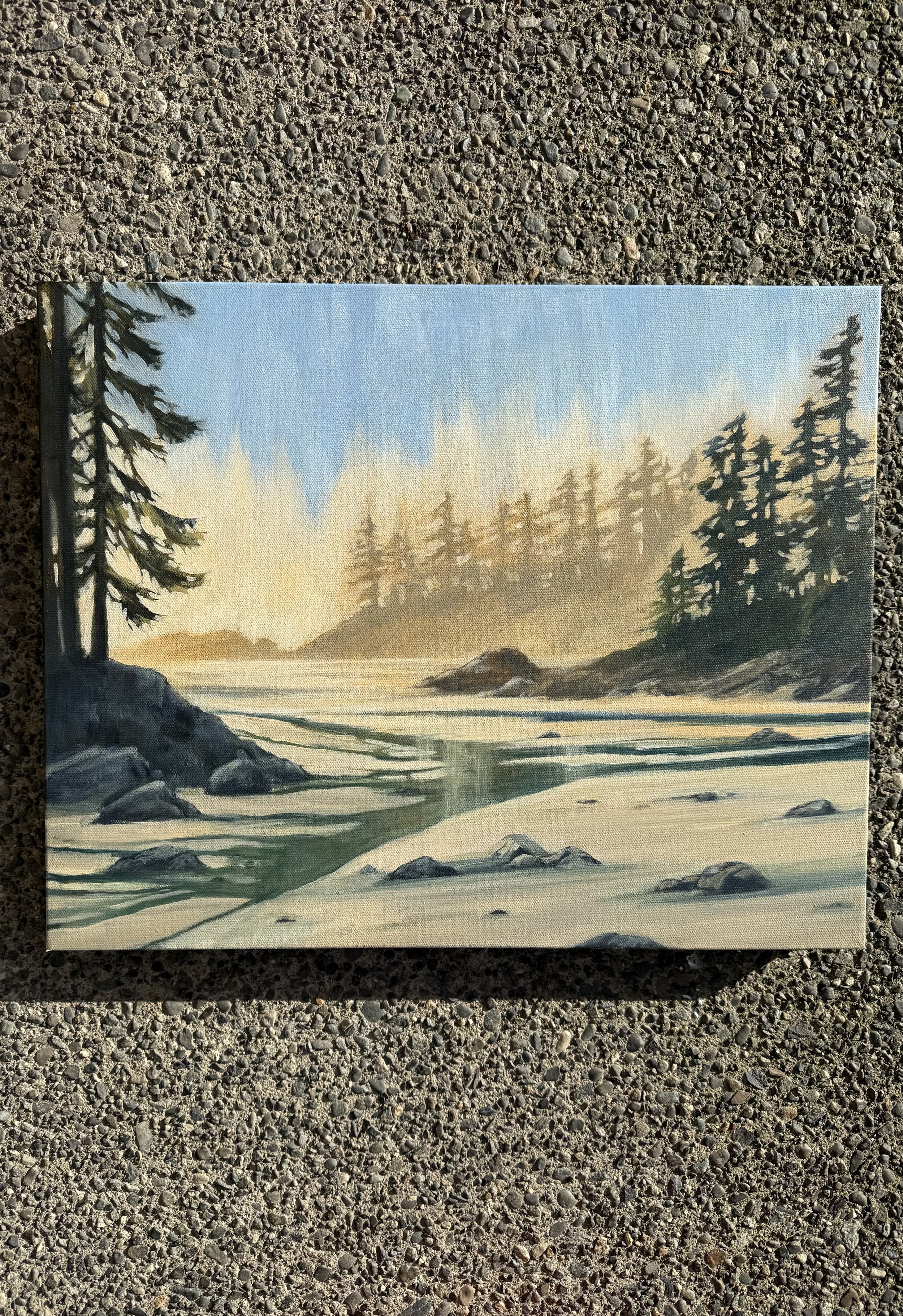 Orange Awakening | 16 x 20