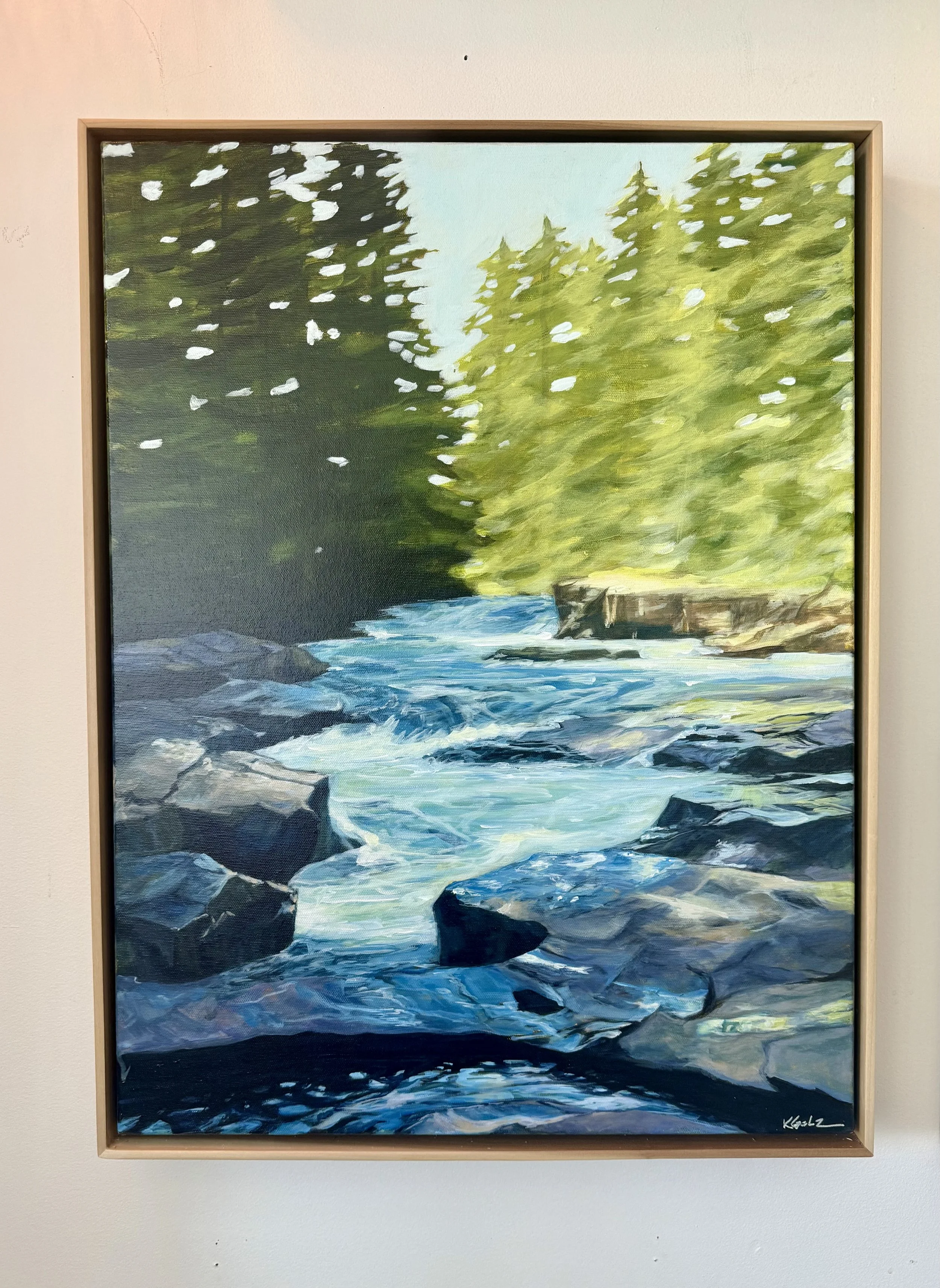The Current Connects Us | 18 x 24