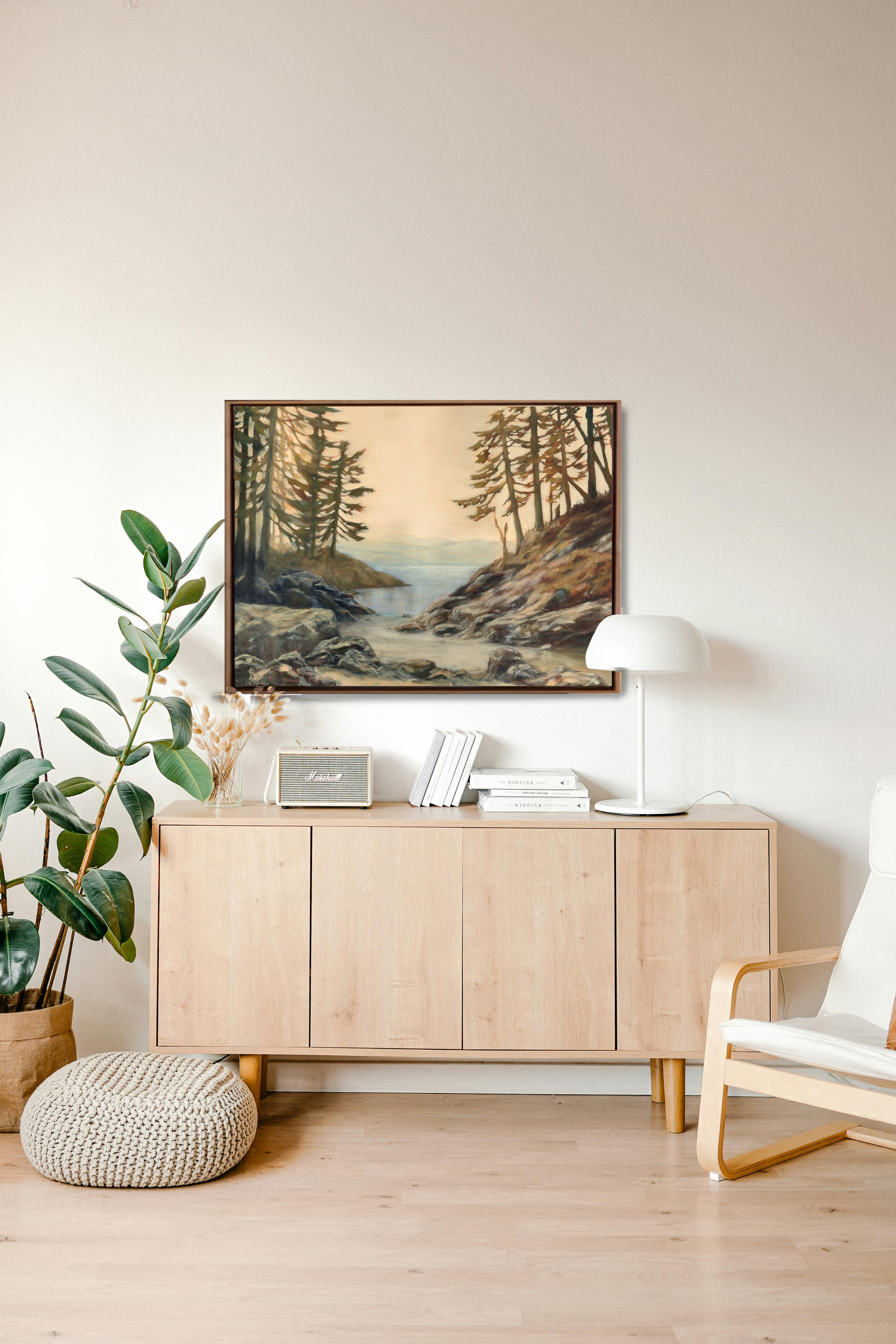 An Atmosphere Lightened Stretched Canvas Print