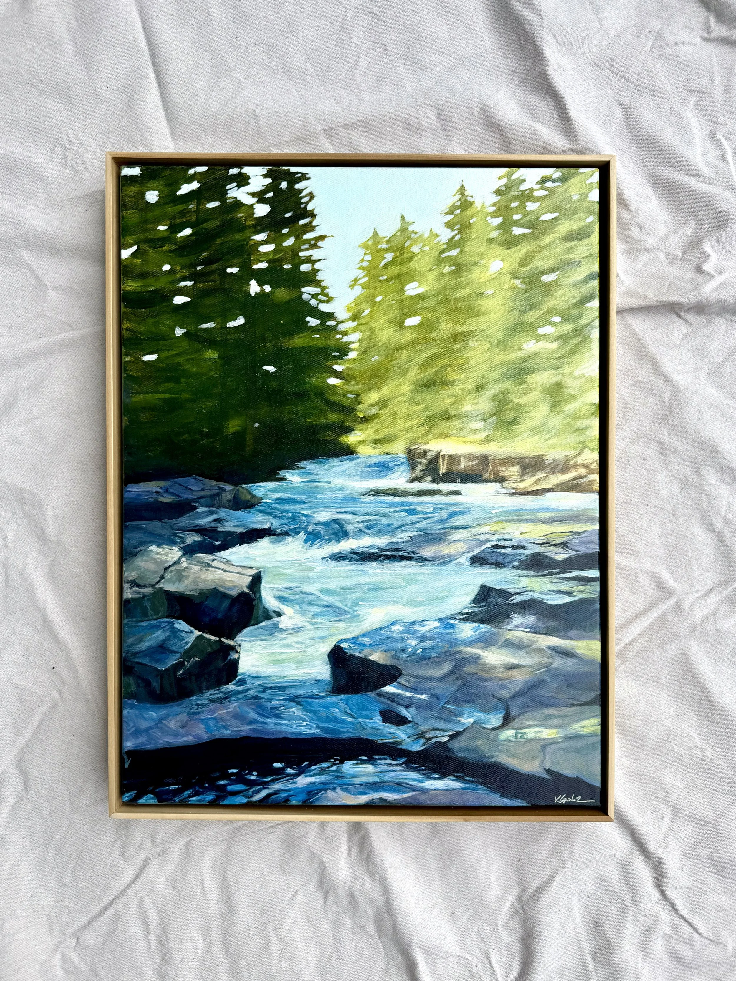 The Current Connects Us | 18 x 24
