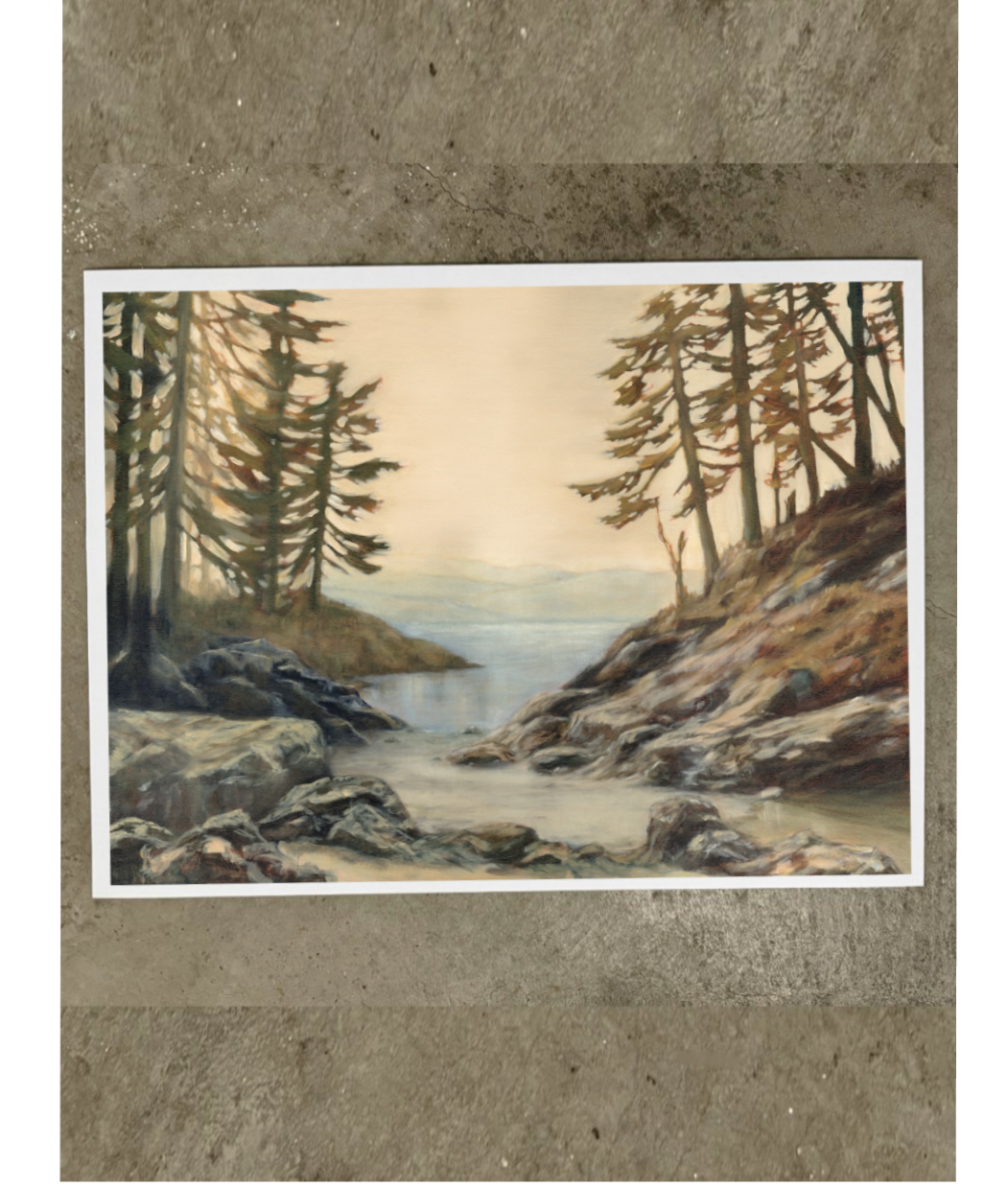 An Atmosphere Lightened Paper Print