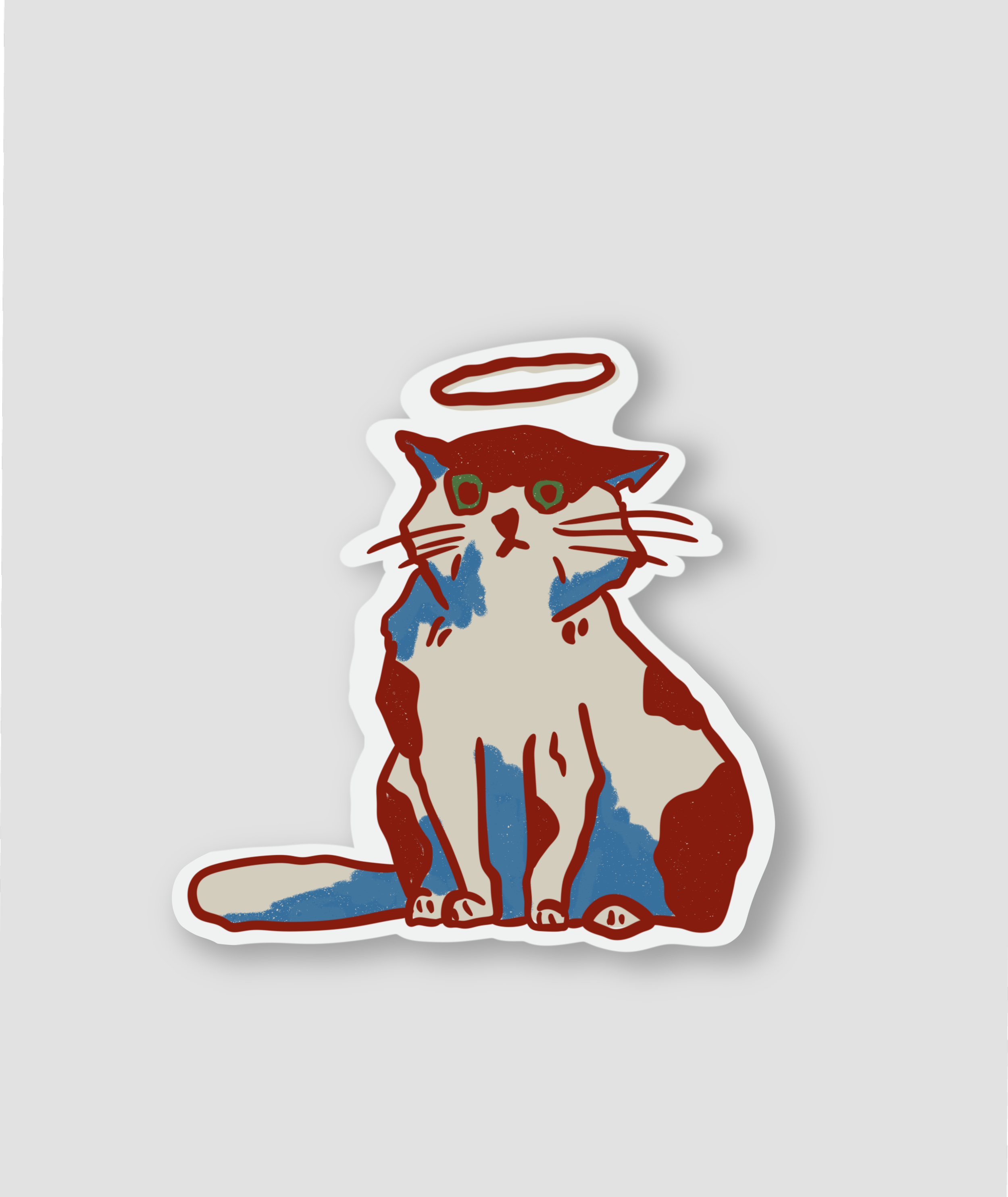 Angel Boy Sticker