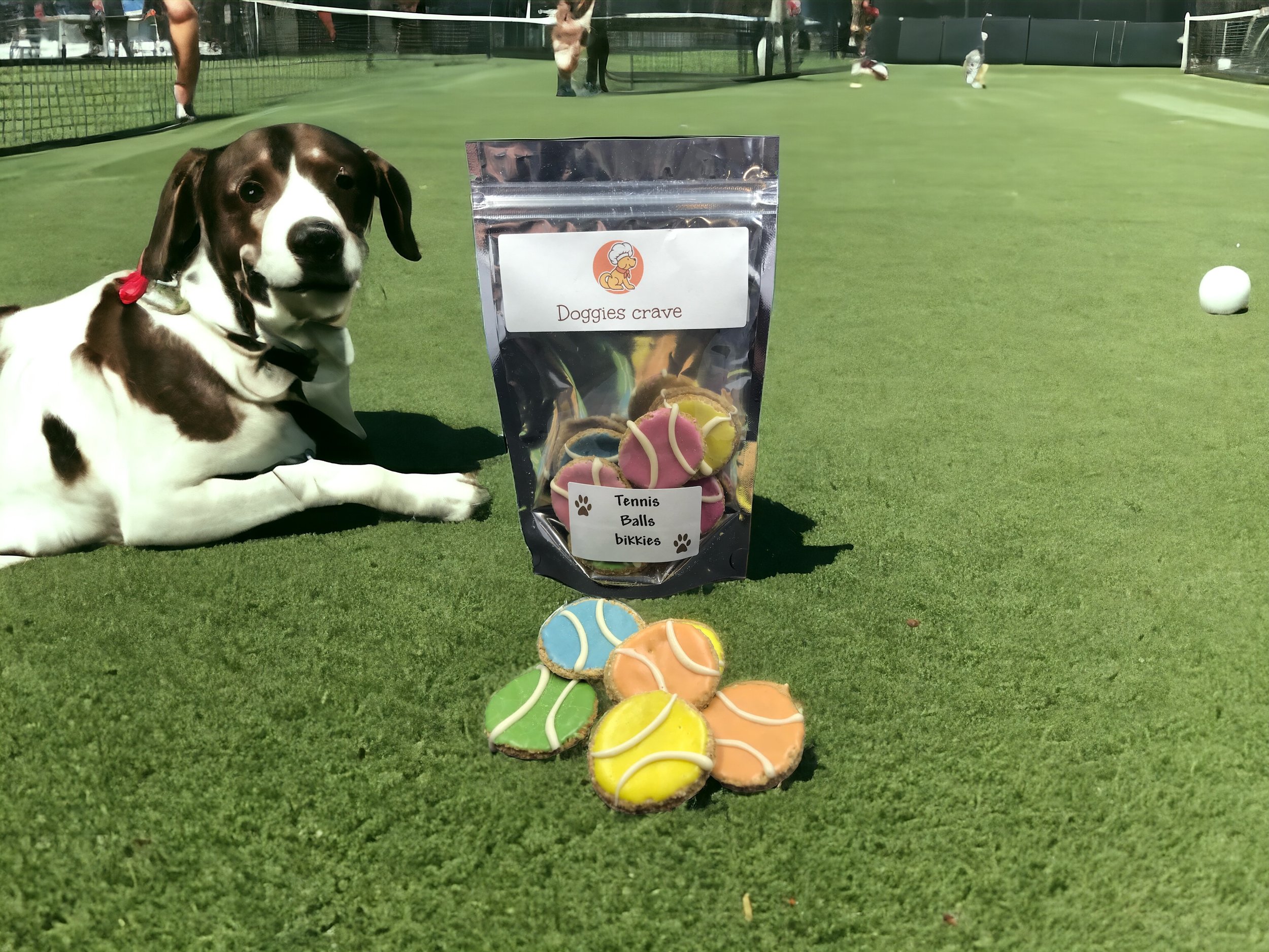 Tennis Ball Biscuits