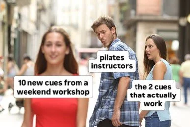 More cues doesn&rsquo;t mean better movement.

Most instructors are collecting cues, not refining them.

The best teachers I&rsquo;ve worked with use fewer cues, but they&rsquo;re precise, timed perfectly, and actually change how someone moves.