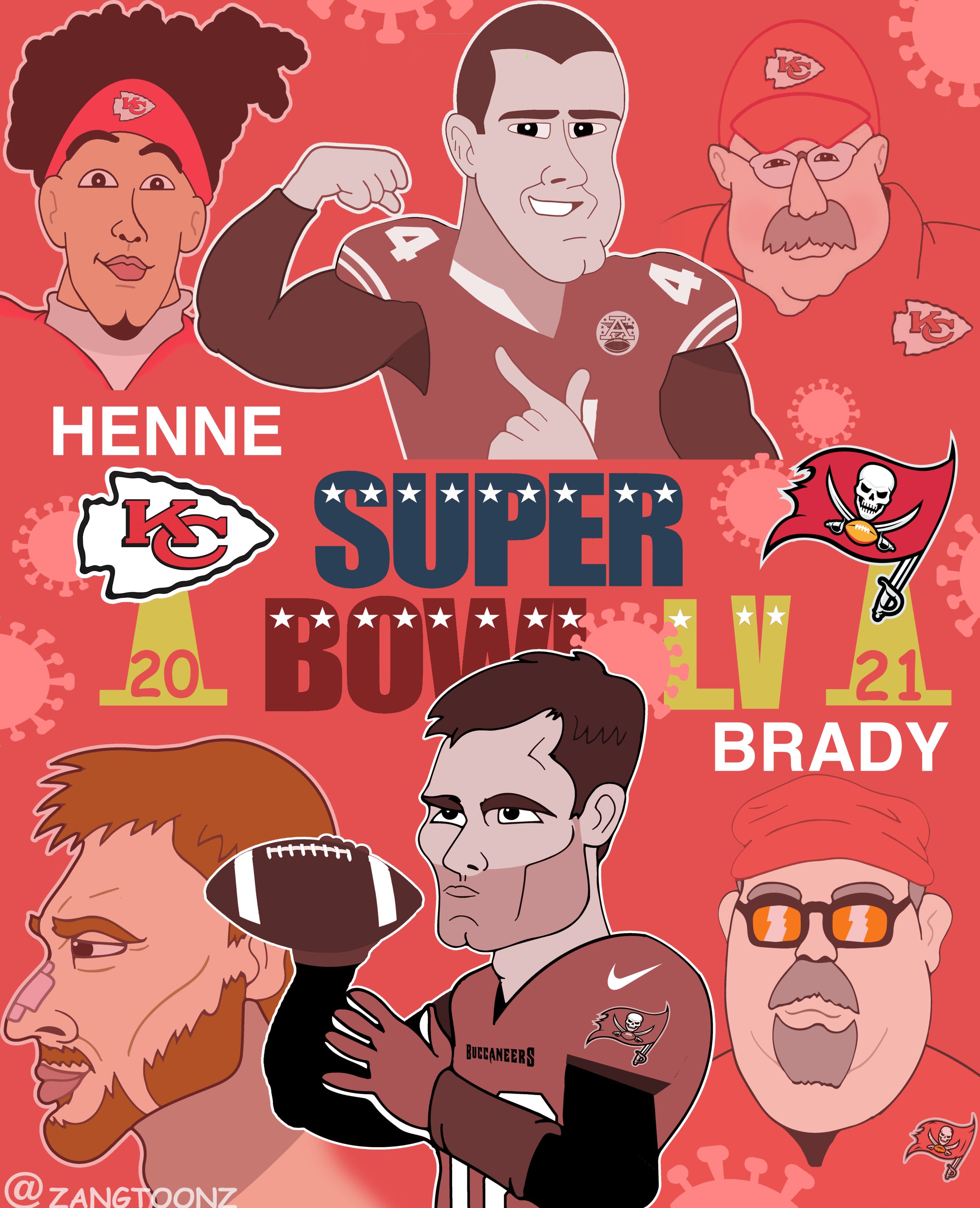 Super Bowl Poster