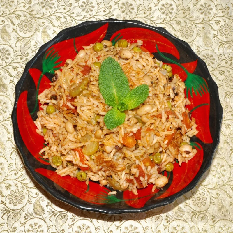 Peas And Rice In Bermuda