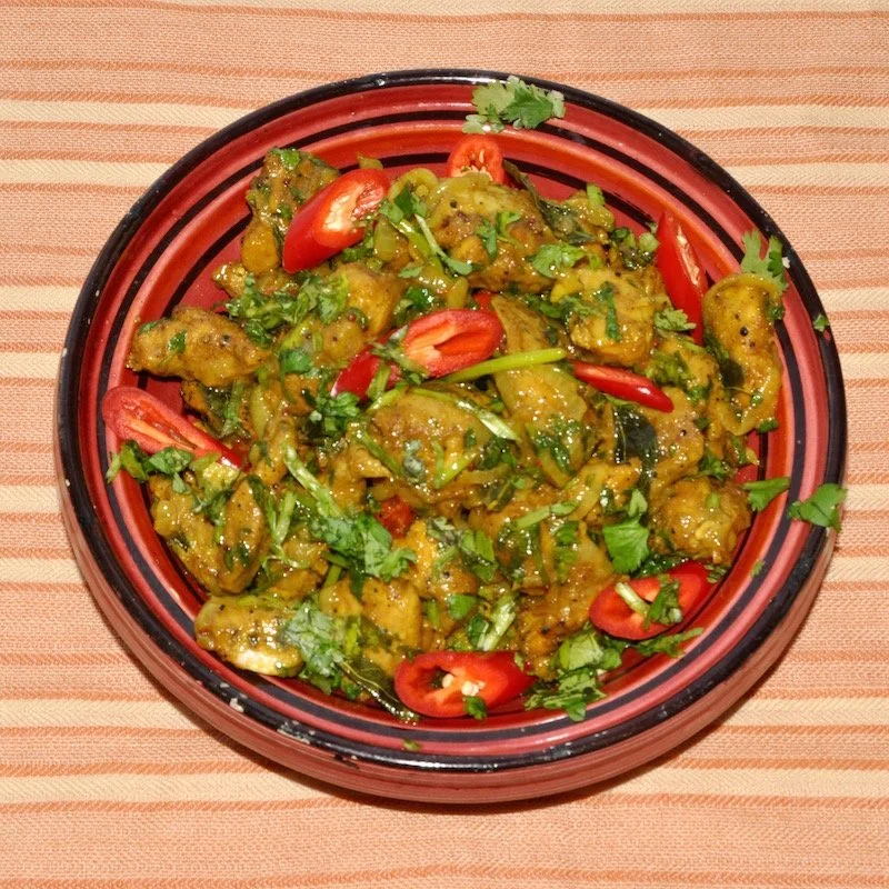 Pepper Roast Chicken In Periyar, Kerala