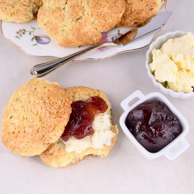 Scones In Bath, UK