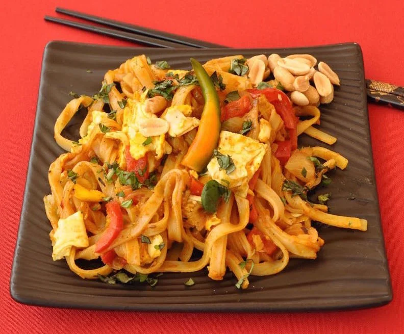 Pad Thai Noodles In Bangkok