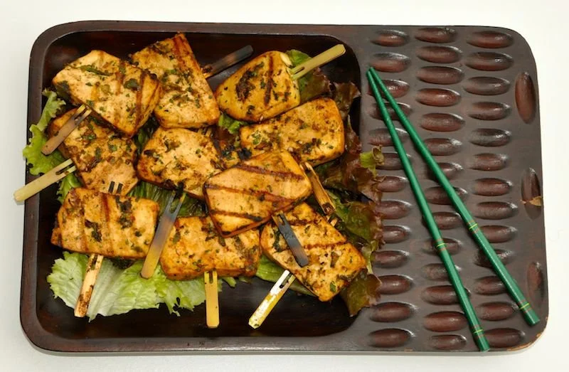 Grilled Tofu In Nara, Japan